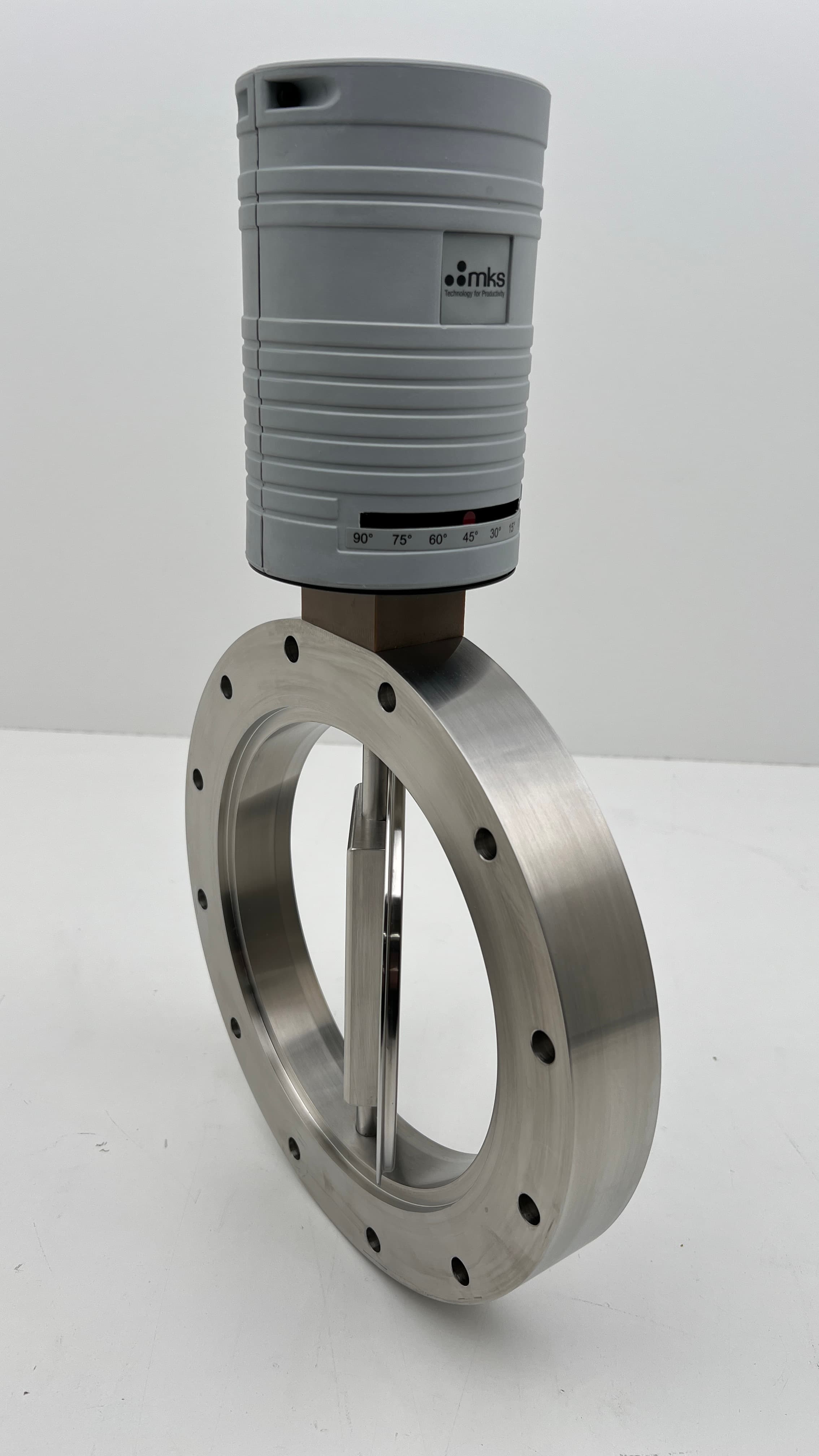 MKS 653B-29725 Exhaust Throttle Valve 200mm ISO-K, High Speed, Kalrez Seals