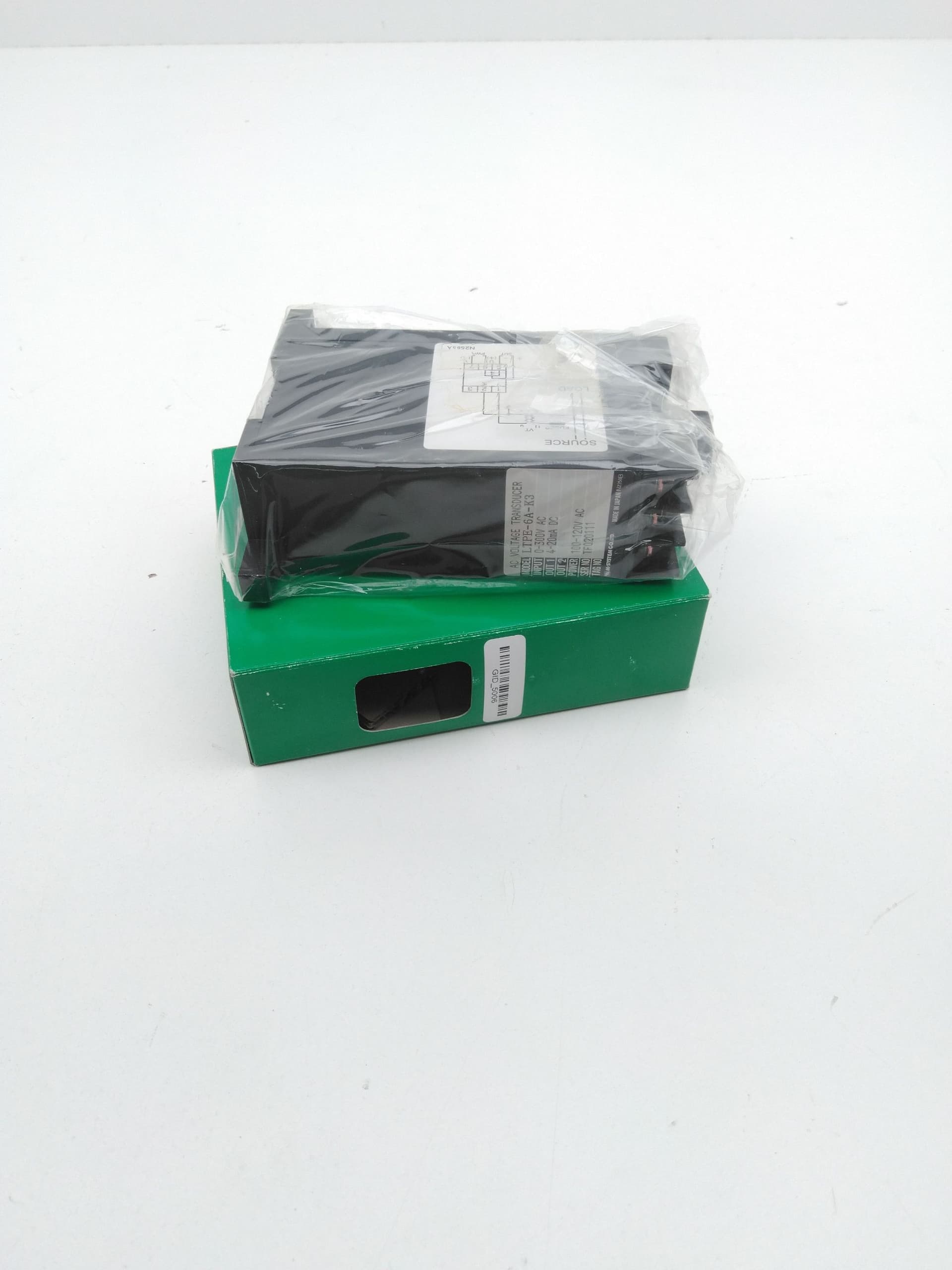 M-System LTPE-6A-K3 AC Voltage Transducer, Input: 0-300VAC, Output : 4–20mA DC