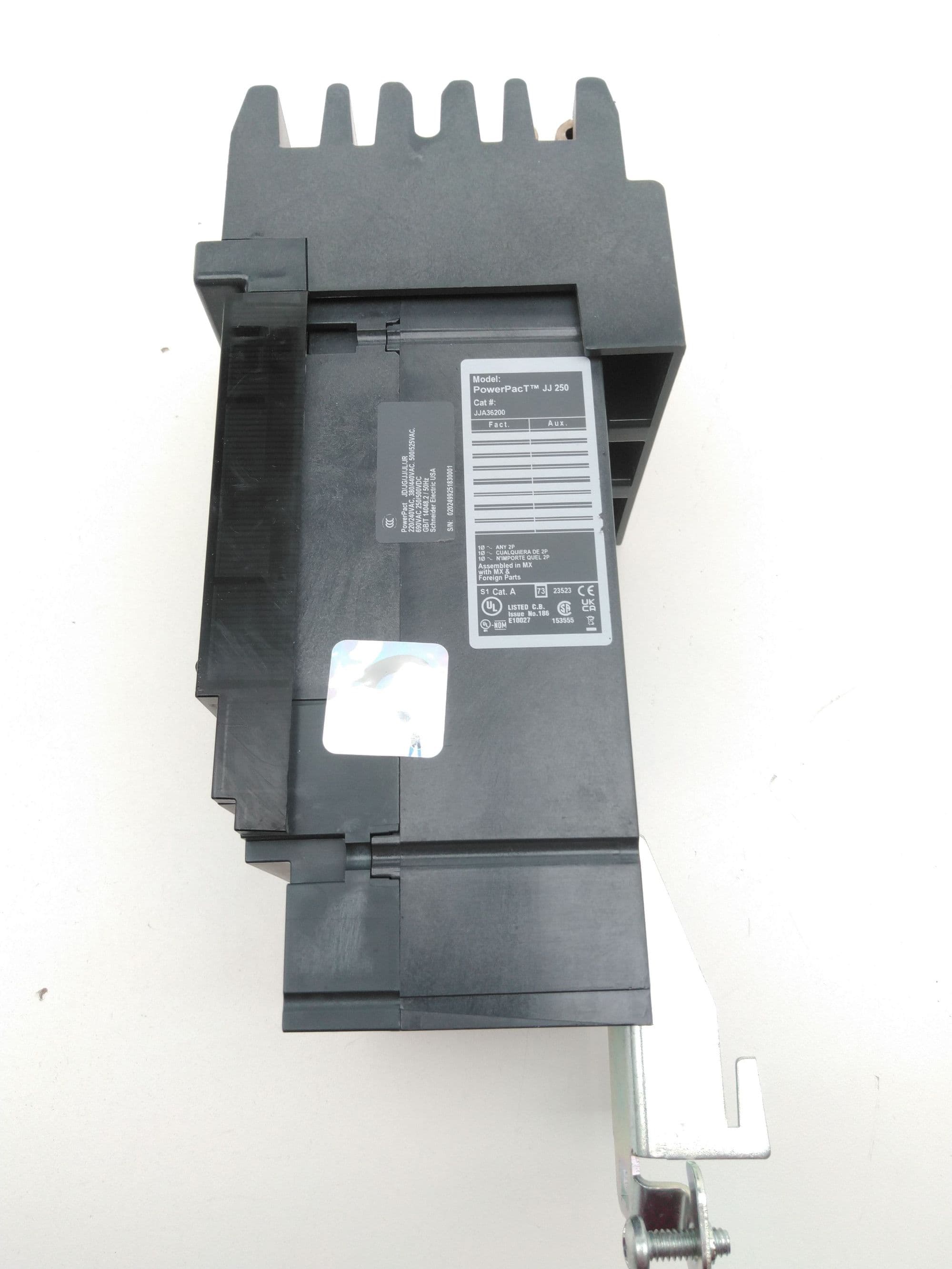 Schneider Electric Square D JJA36200 PowerPacT Circuit Breaker 3 Pole 200Amp