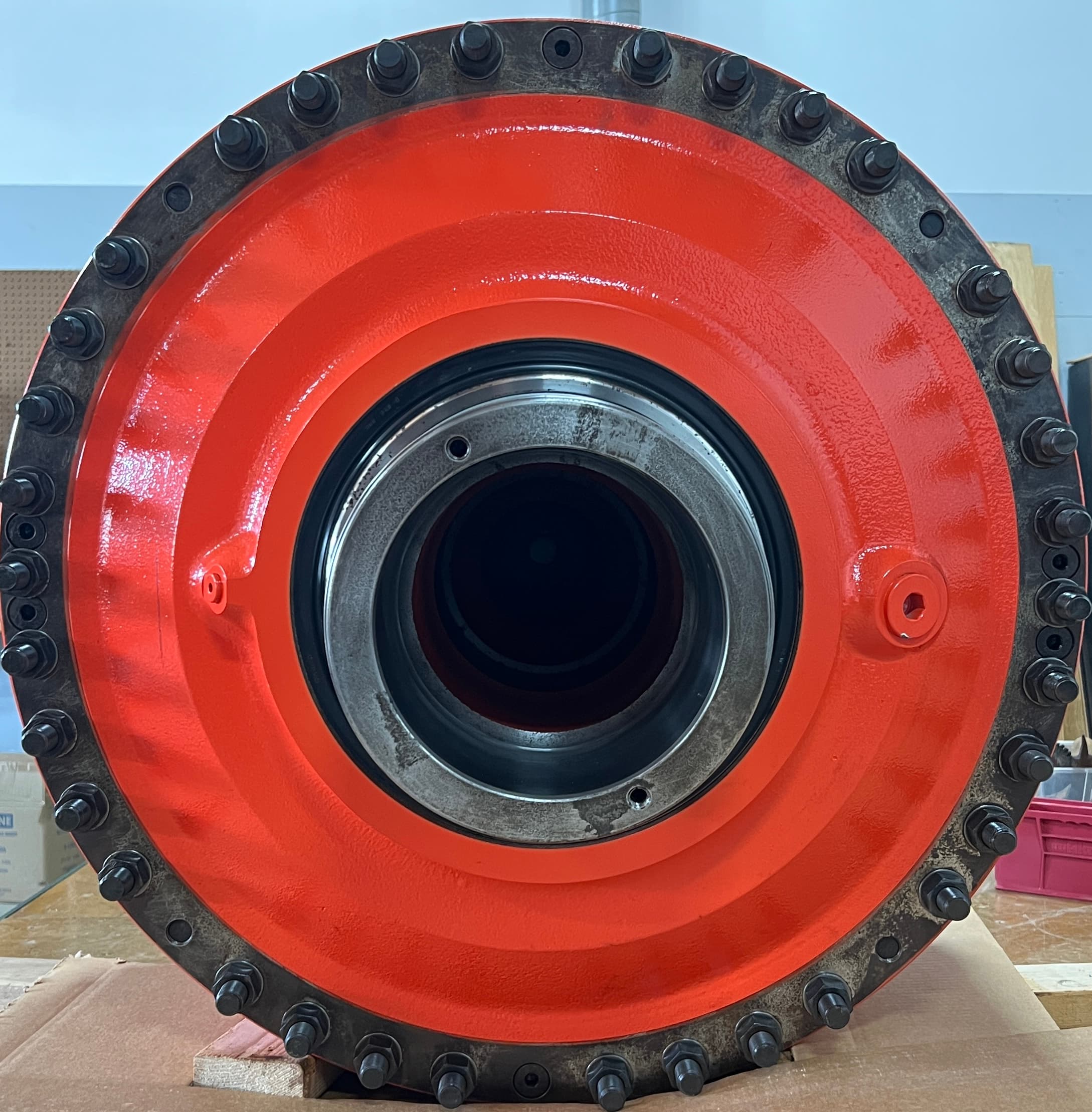 Hagglunds CB 400 280 CA0N00 00 00 Hydraulic Motor, Radial Piston, Hollow Shaft