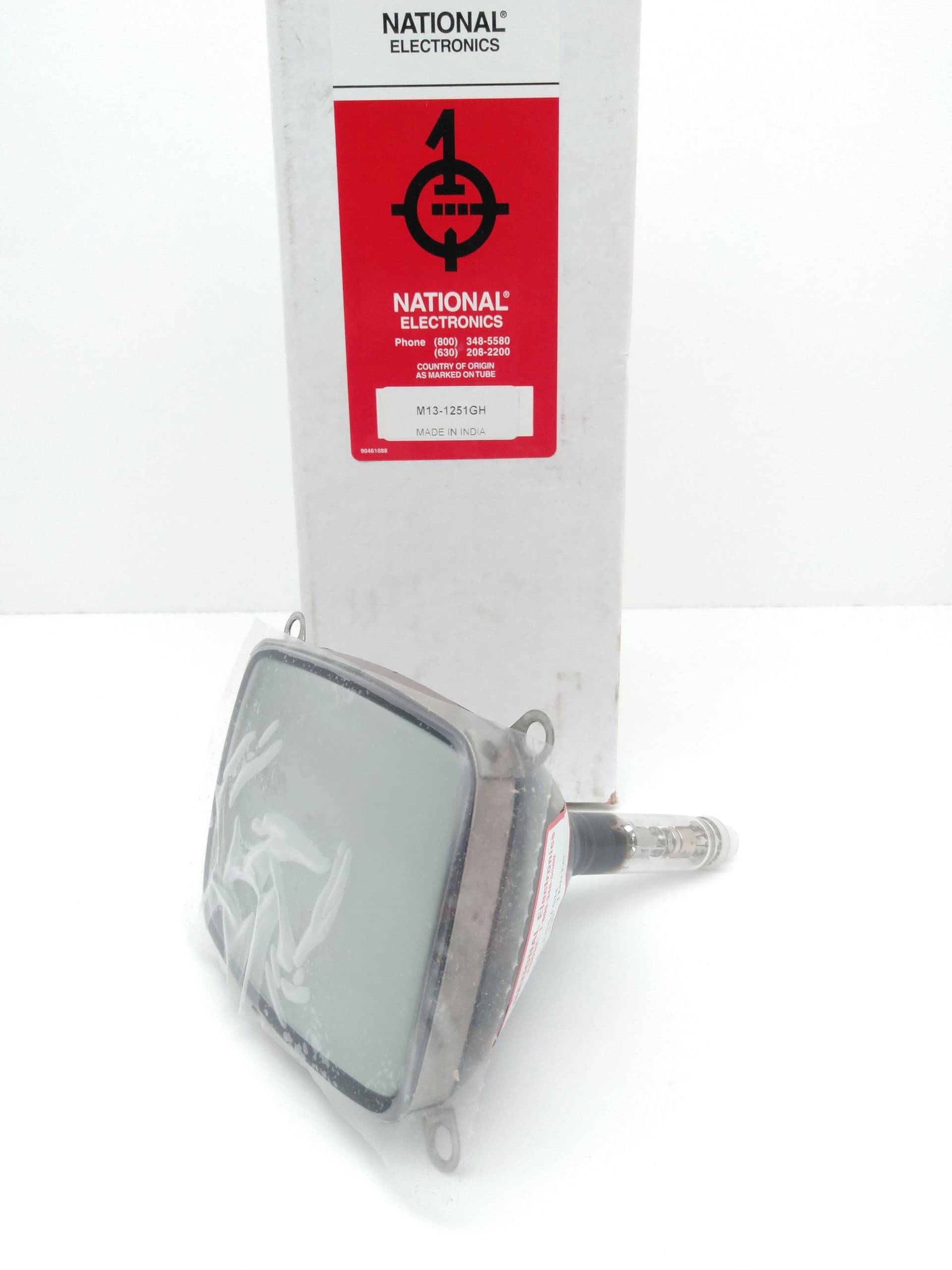 National Electronics M13-1251GH Cathode-Ray Tube Display, 4-3/4" x 3-3/4"