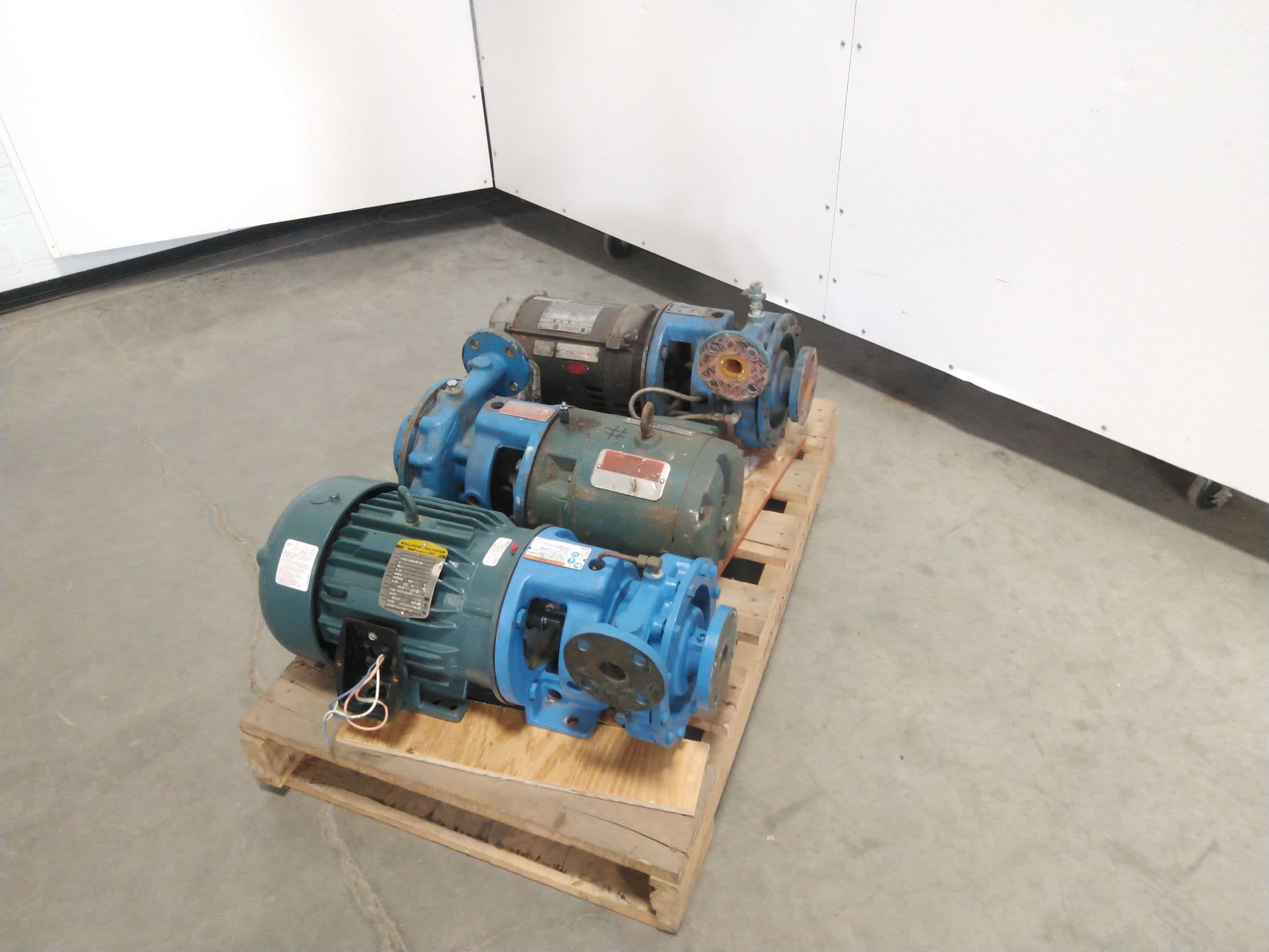 Goulds Pumps 3655 Centrifugal Pump, 1.25 x1.5-7, 5Hp, Bronze - Lot of 3