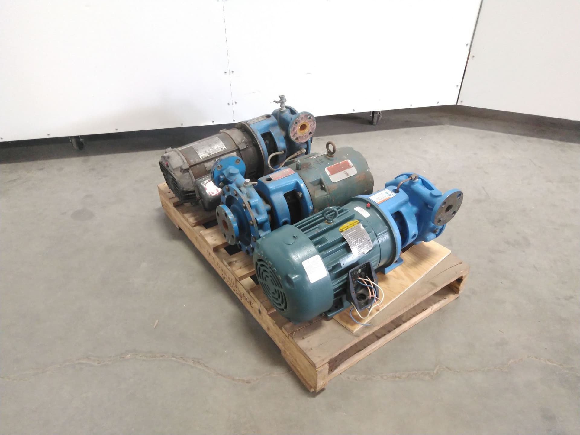Goulds Pumps 3655 Centrifugal Pump, 1.25 x1.5-7, 5Hp, Bronze - Lot of 3