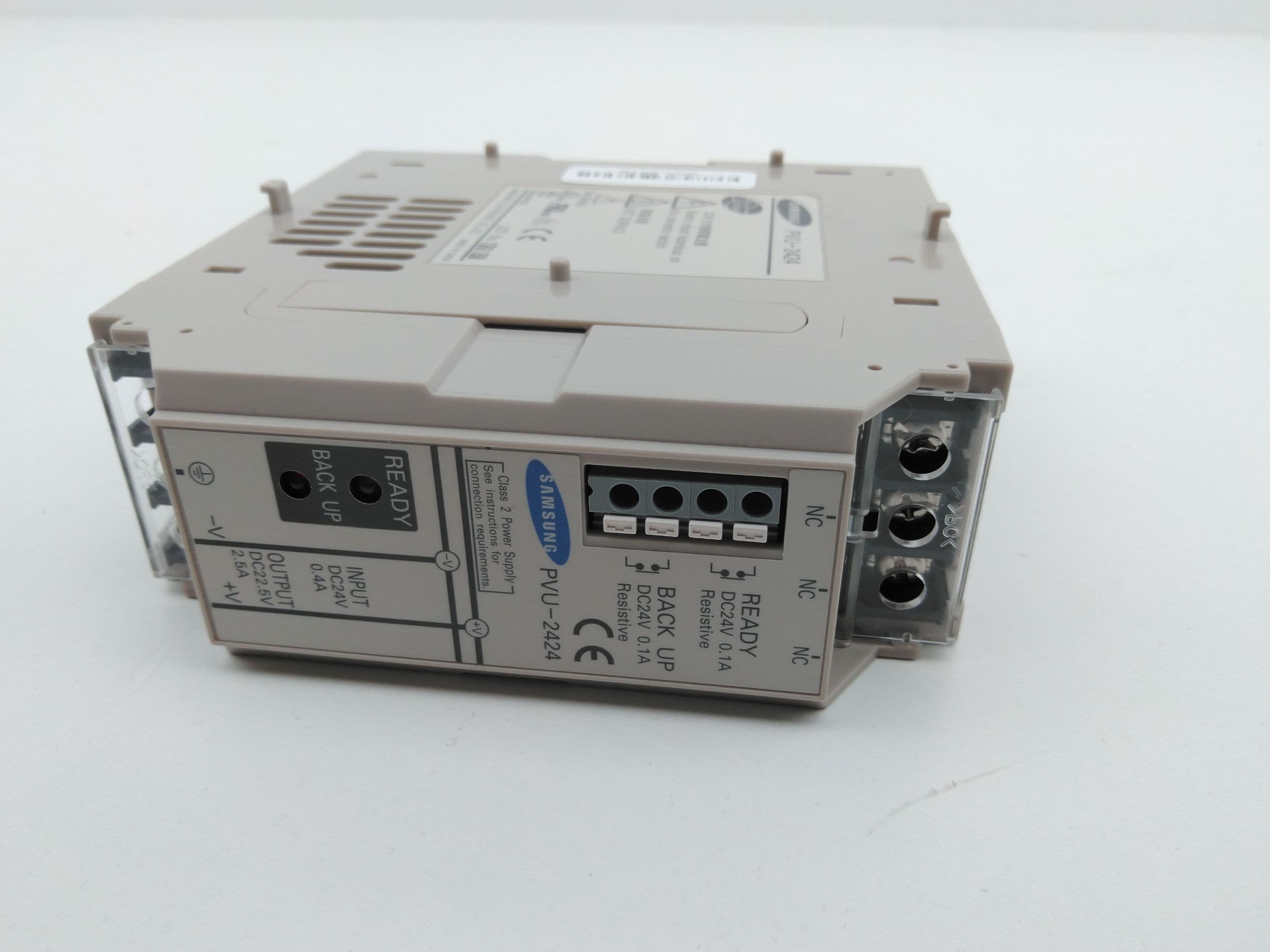 Samsung PVU-2424 Power Supply, Input: 24VDC/0.4A, Output: 22.5VDC/2.5A