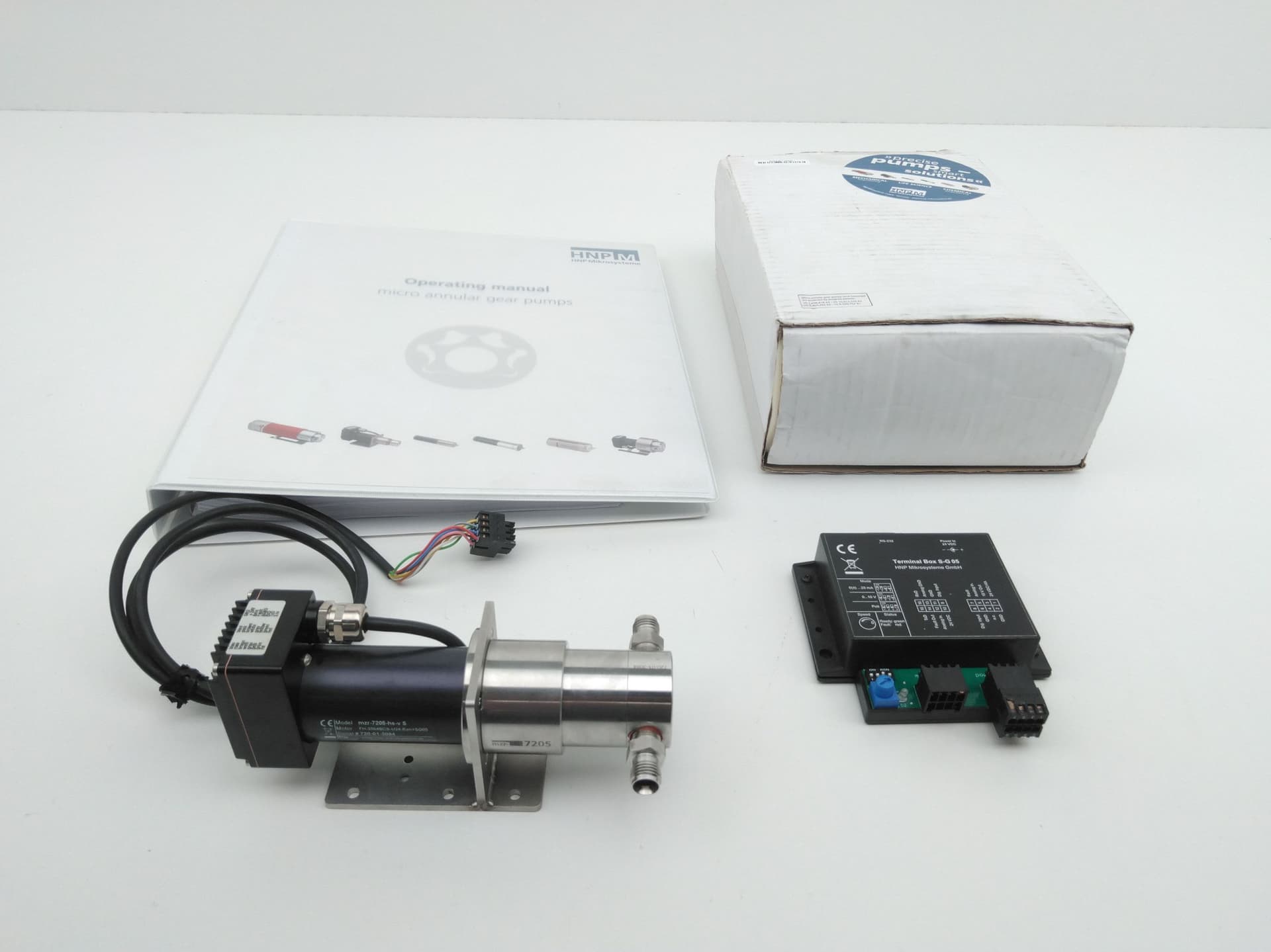HNP Mikrosysteme mzr-7205-hs-v S High Performance Micro Annular Gear Pump