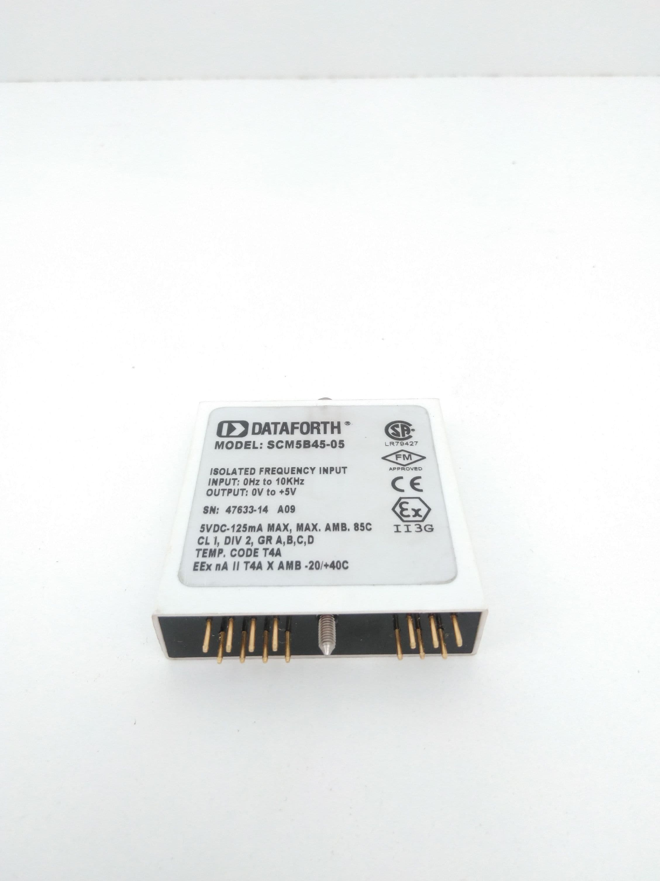 DATAFORTH SCM5B45-05 Isolated Frequency Input Module