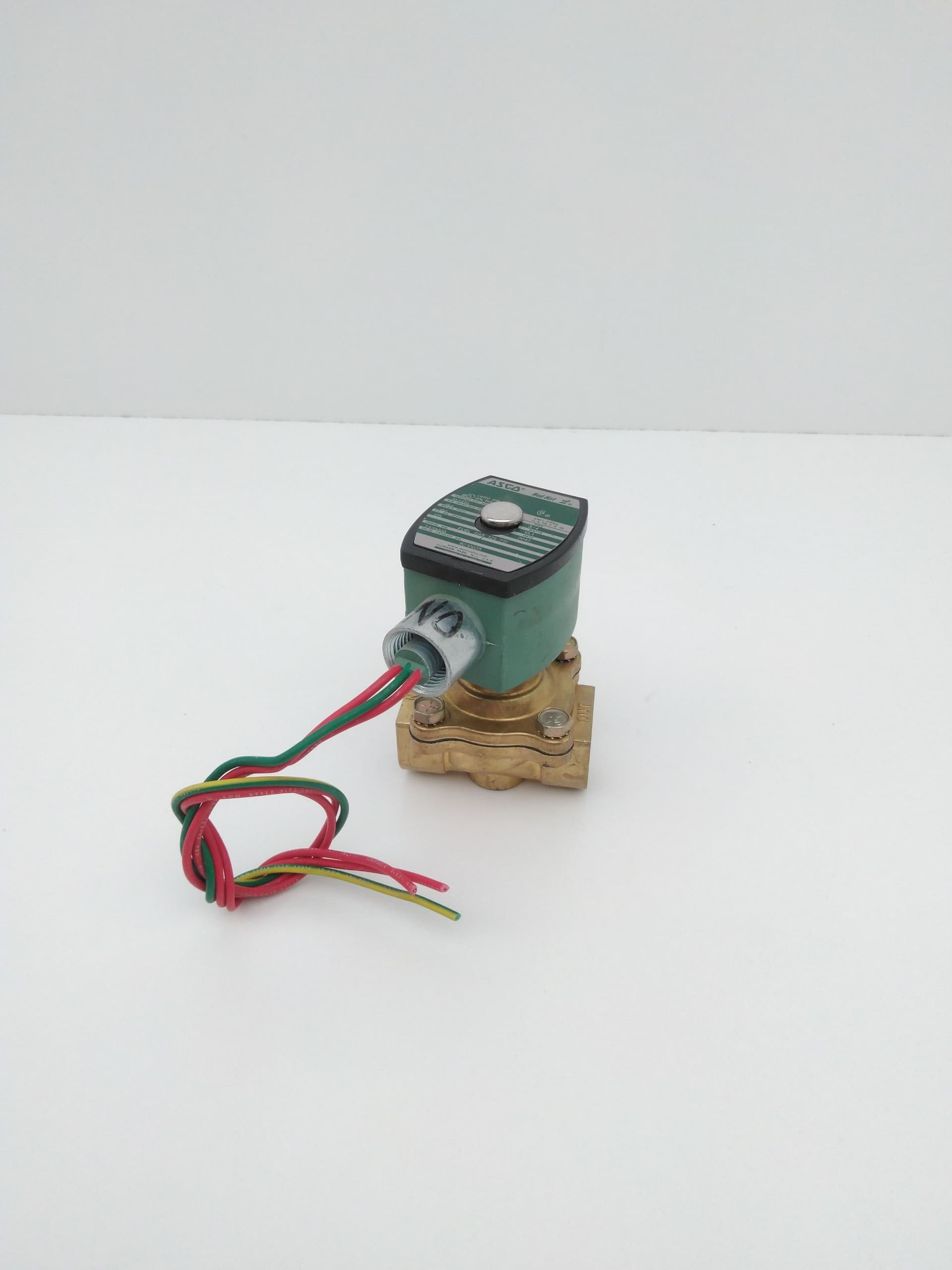 ASCO 8210G35 Solenoid Valve, 2-Way, 3/4"NPT, NO, 125PSI