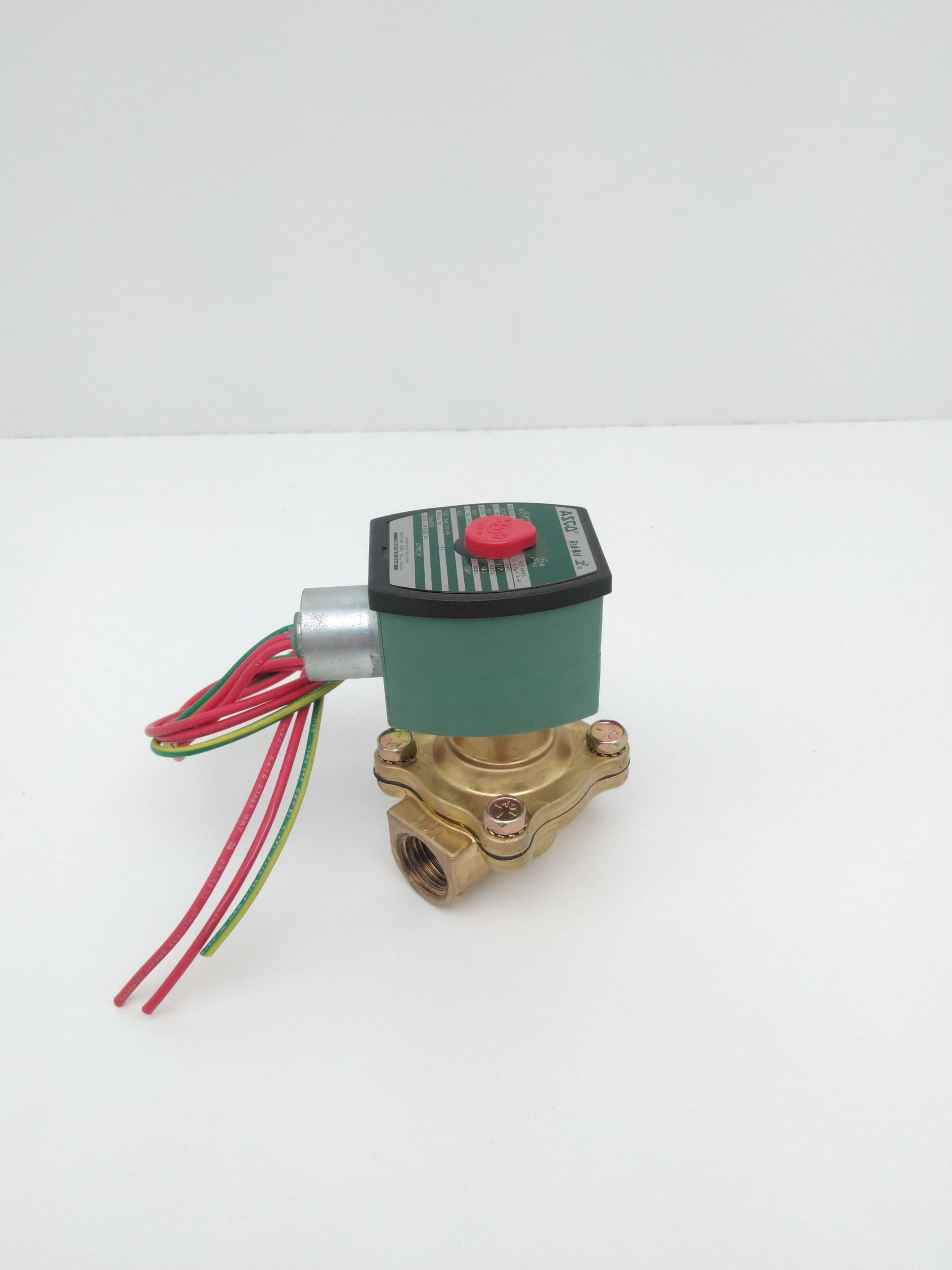 ASCO 8210G34 Solenoid Valve, 2-Way, 1/2"NPT, NO