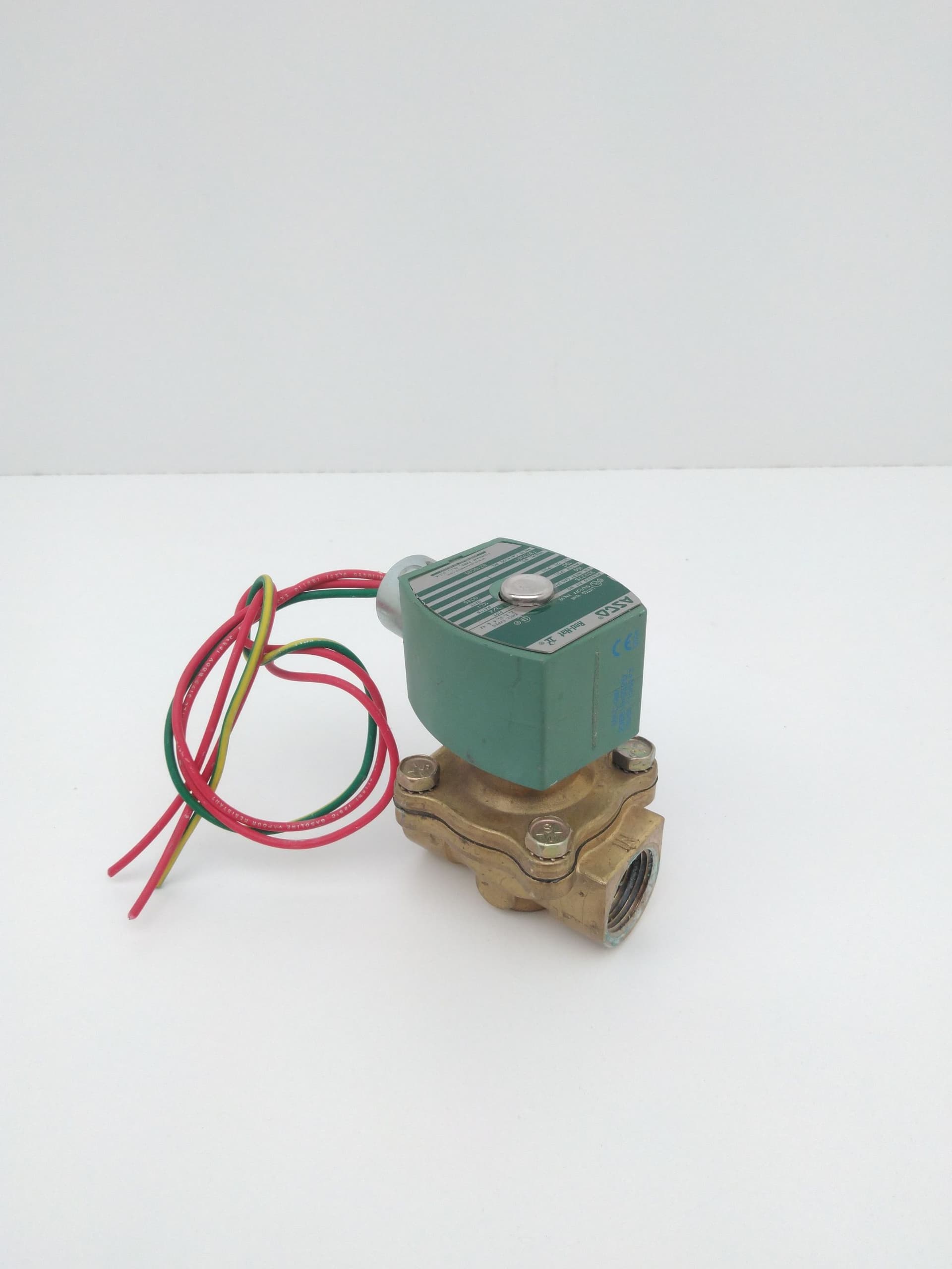 ASCO 8210G95 Solenoid Valve, 2-Way, 3/4"NPT, NC
