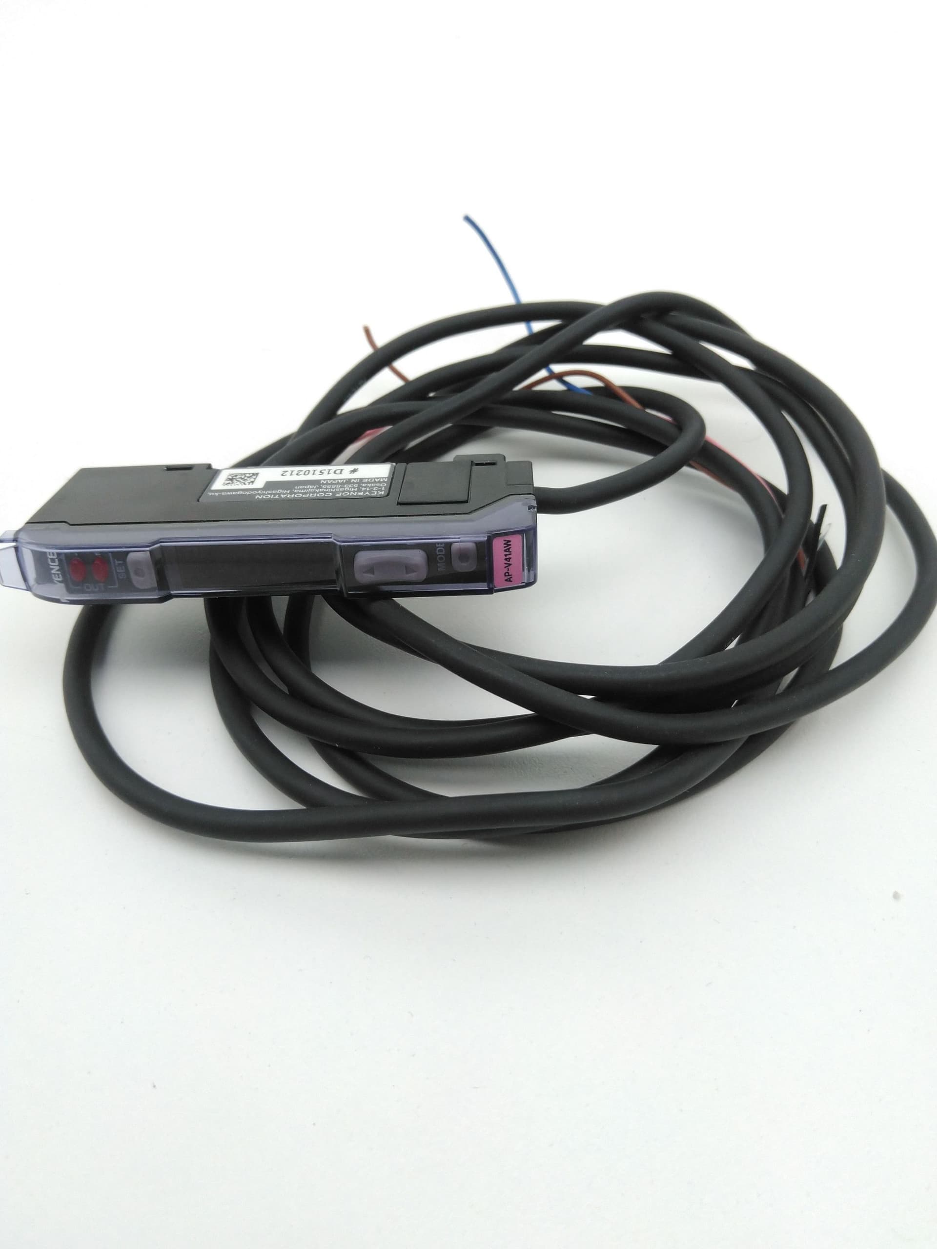 Keyence AP-V41AW Pressure Sensor Amplifier Unit, 12-24VDC