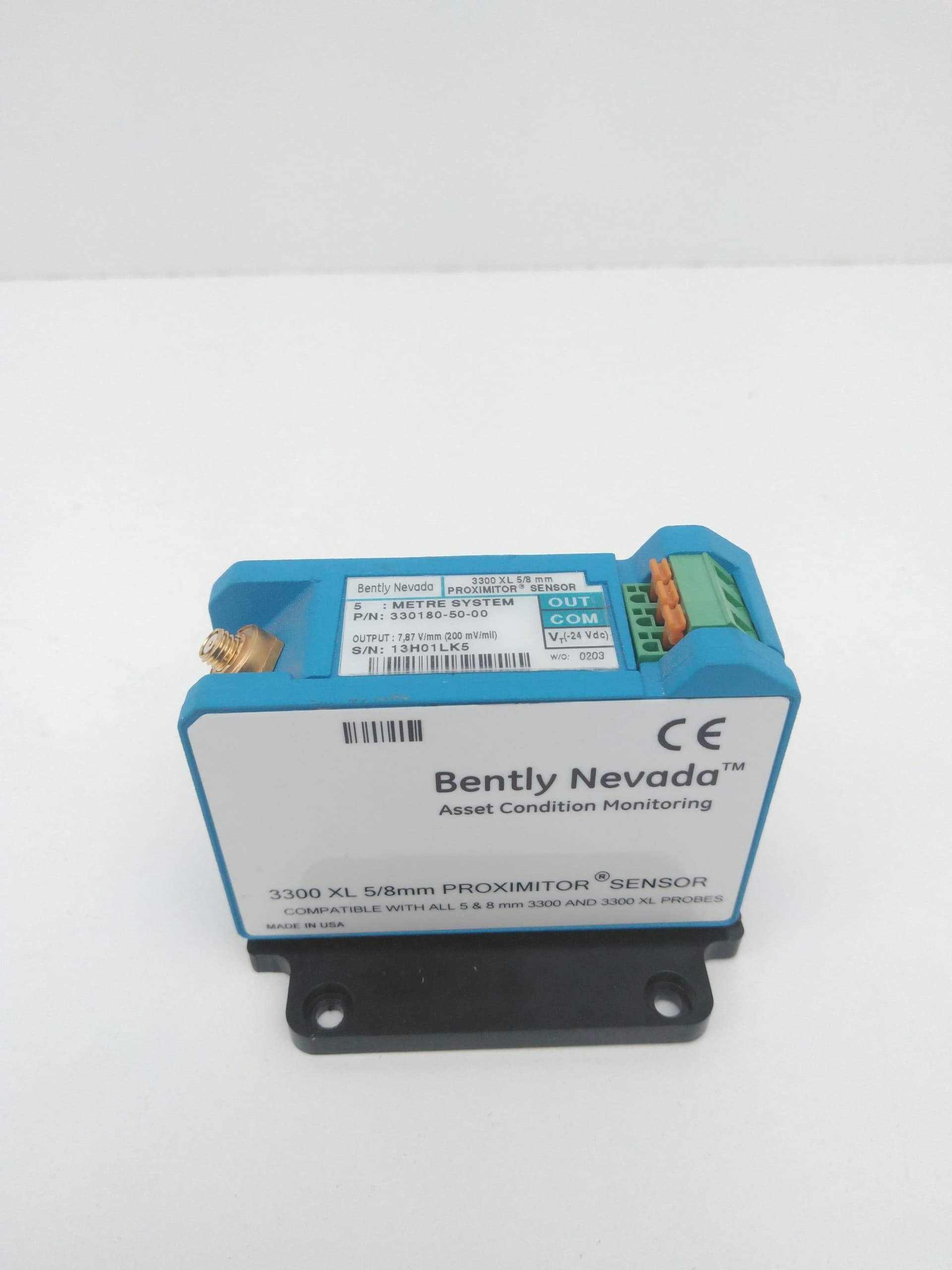Bently Nevada 330180-50-00 3300 XL Proximitor Sensor, 5/8mm