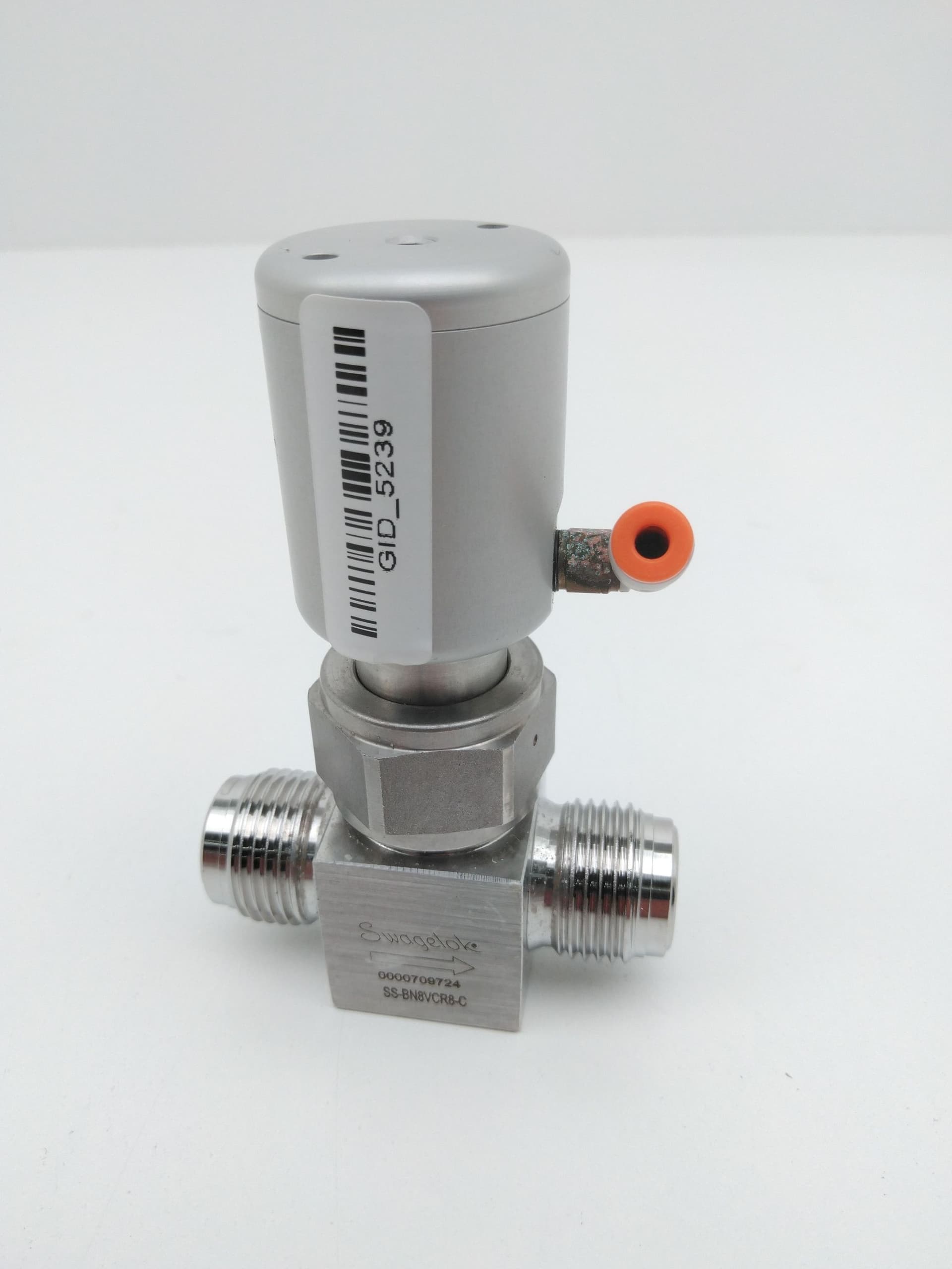 Swagelok SS-BN8VCR8-C 316L SS High Purity Bellows Sealed Valve, 1/2" Male VCR