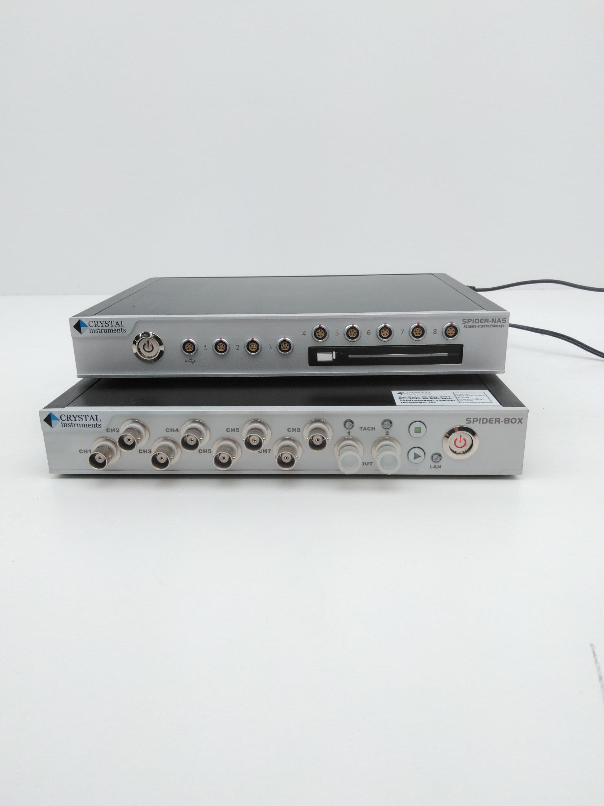 Crystal Instruments Spider- 80X, Spider-NAS Dynamic Measurement System