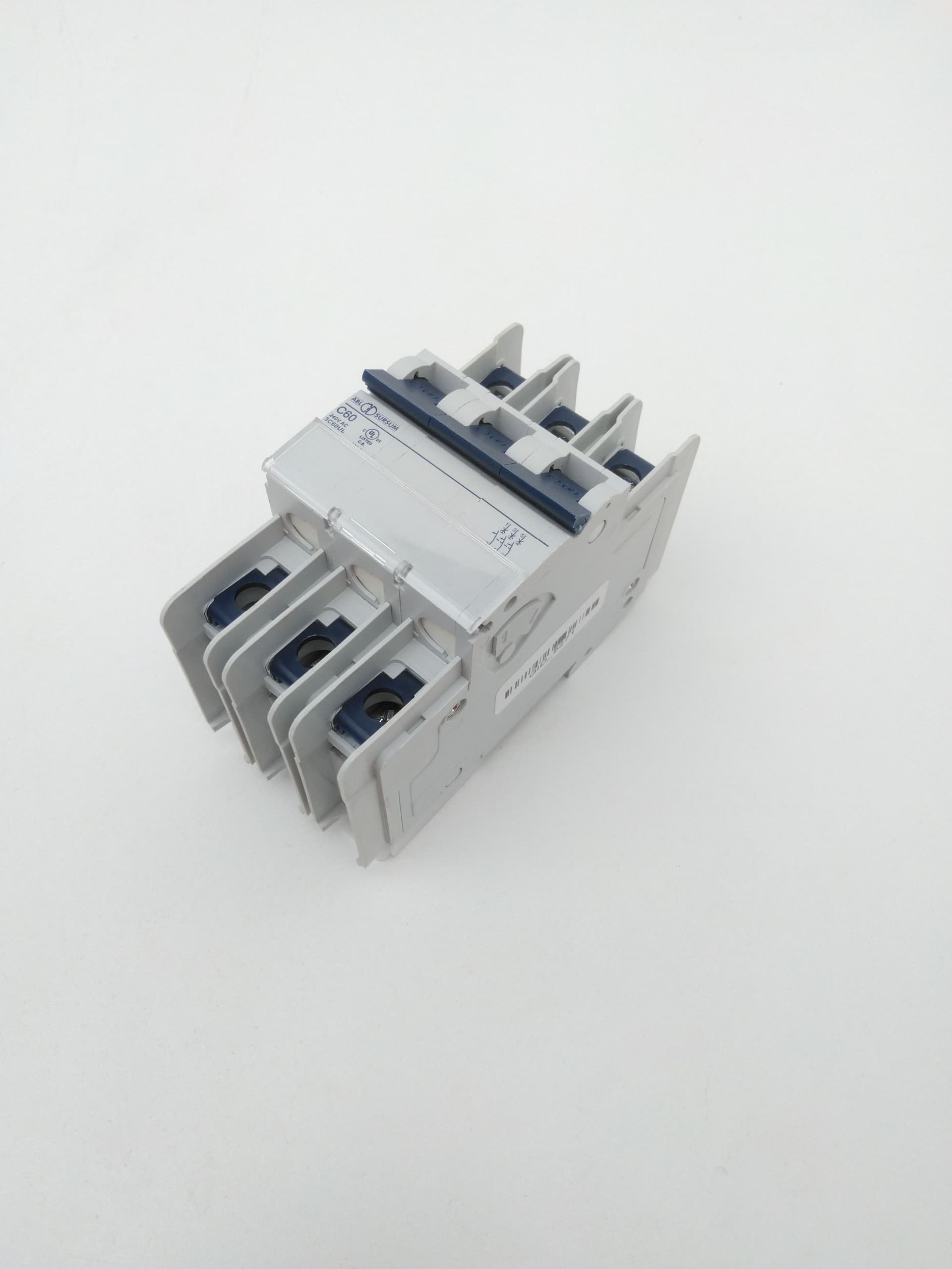 Altech Corp 3C60UL Molded Case Circuit Breaker, 60A, 3P, 240VAC, UL489