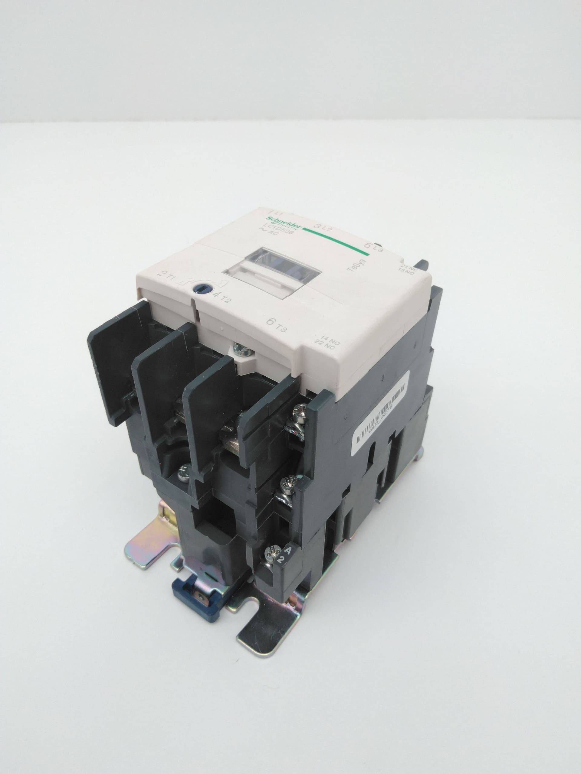 Schneider Electric LC1D506G7 Contactor, 50A, 3P, 120V Coil