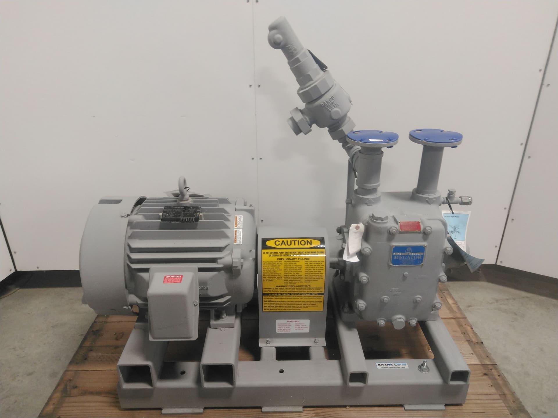 Megator Corporation H200B Pump, Sliding Shoe positive displacement , 54 GPM