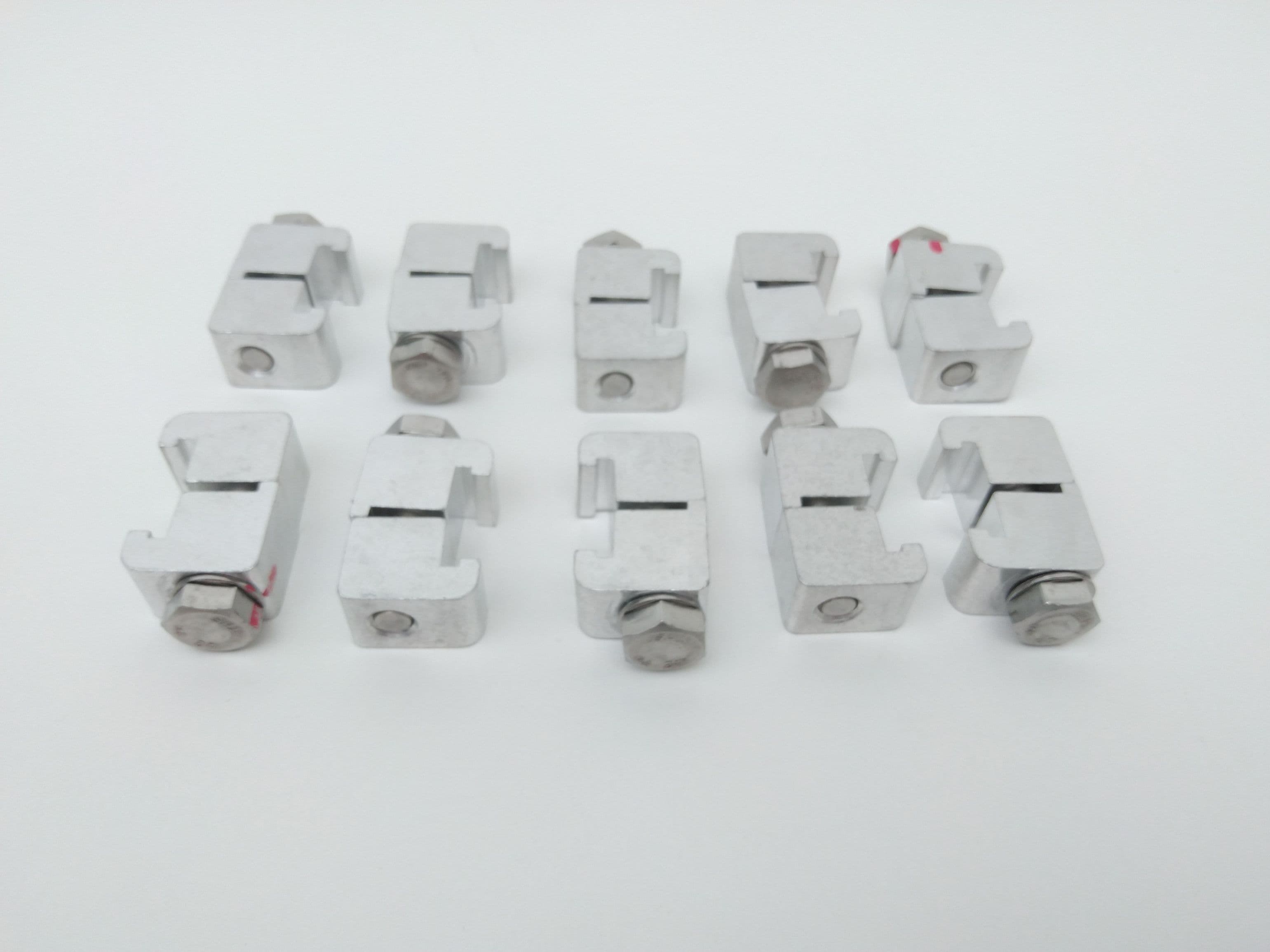 ISO-K160 to ISO-K250 Double Claw Clamps, Aluminum, Vacuum Flange Hardware