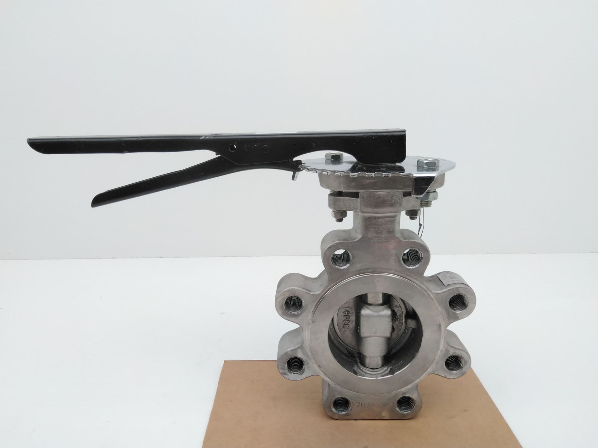 Powell Valves 3072, API 609 Cat. B 3"DBL. Offset Butterfly Valve, Class 300, SS