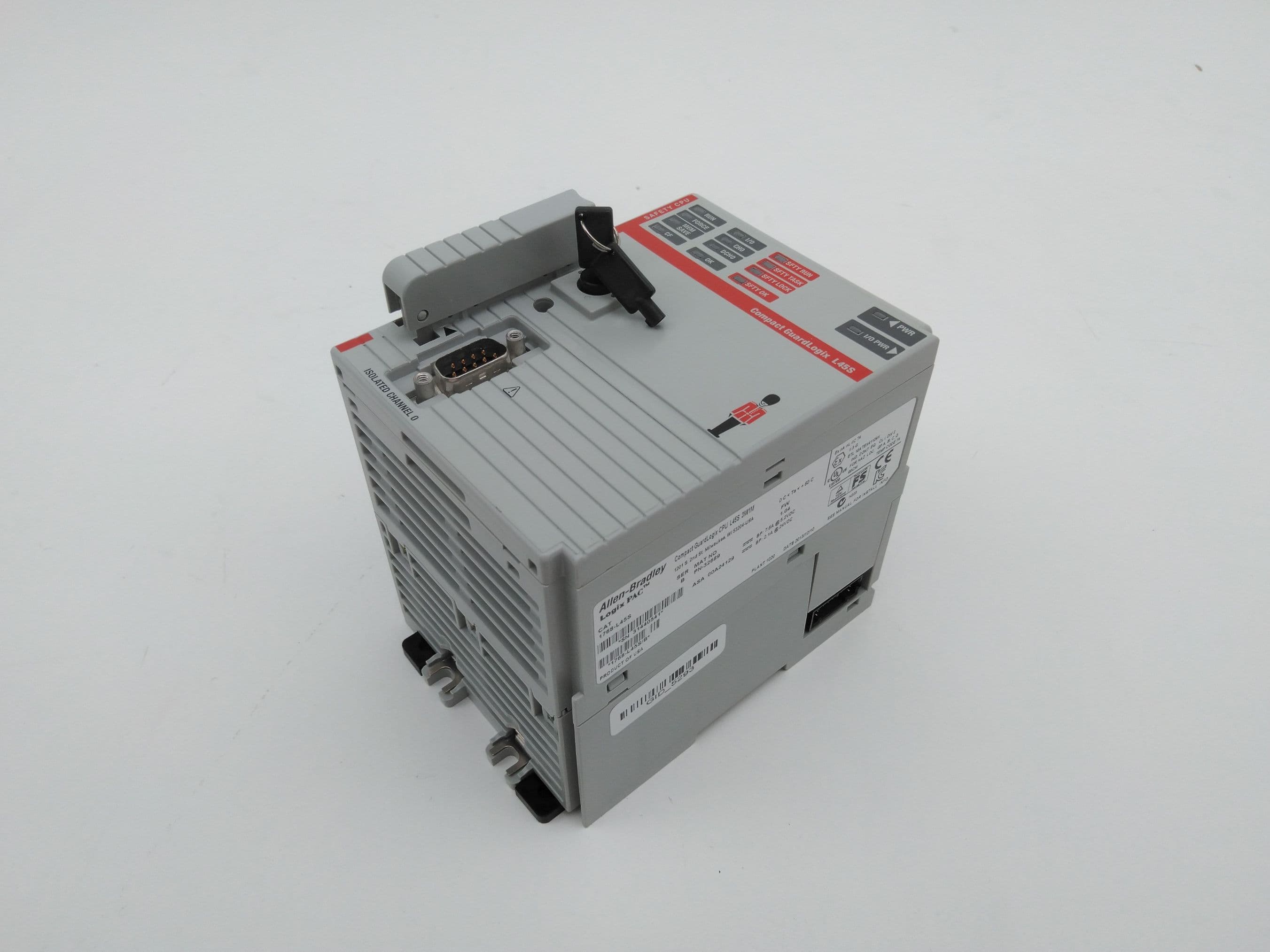 Allen Bradley 1768-L45S Compact GuardLogix CPU L45S 3m/1m Ser B Tested