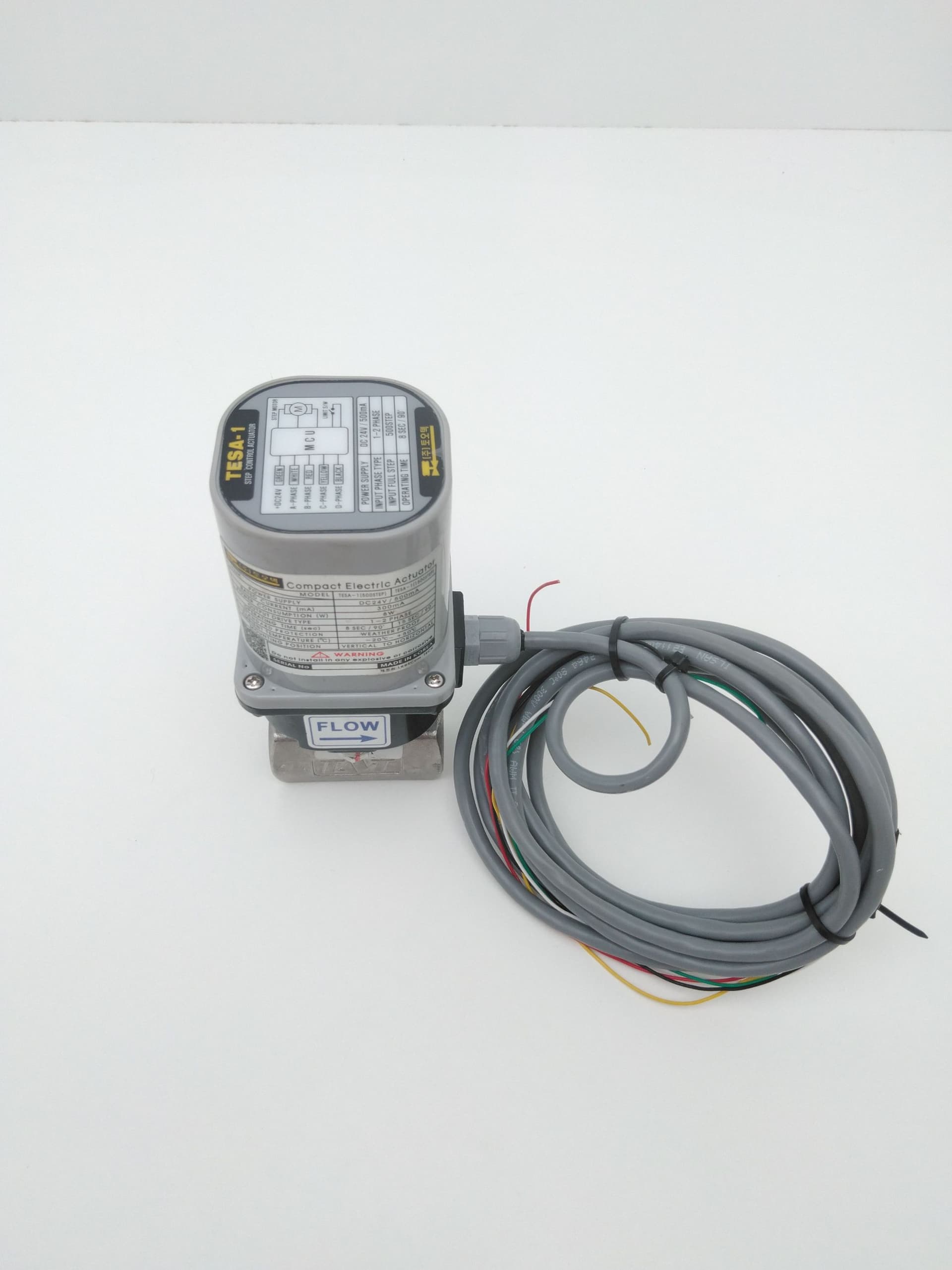 Compact Electric Actuator TESA-1(500STEP) Step Control Actuator