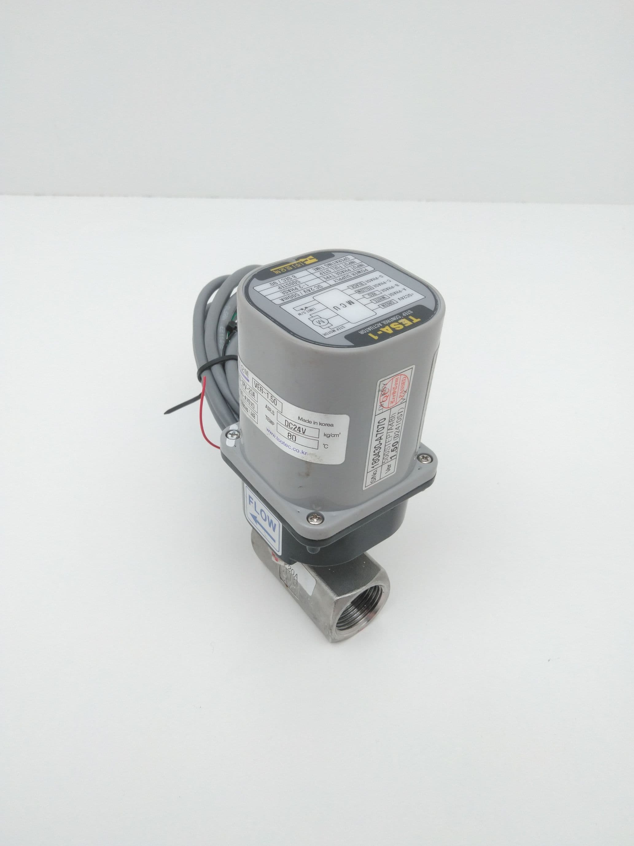 Compact Electric Actuator TESA-1(500STEP) Step Control Actuator