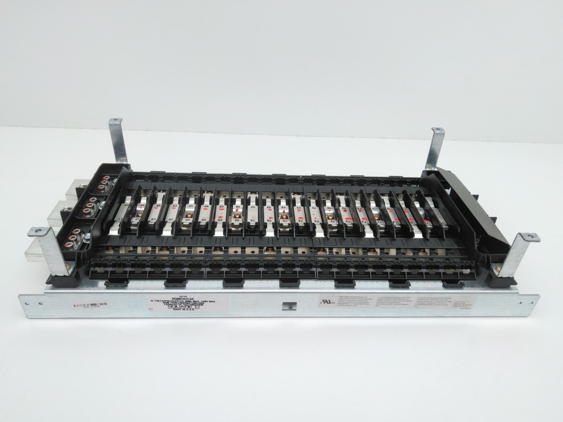 Square D NQM342L6C Panelboard Interior 600A, 3Ph, 3-Wire, 42 Pole, 240VAC/48VDC