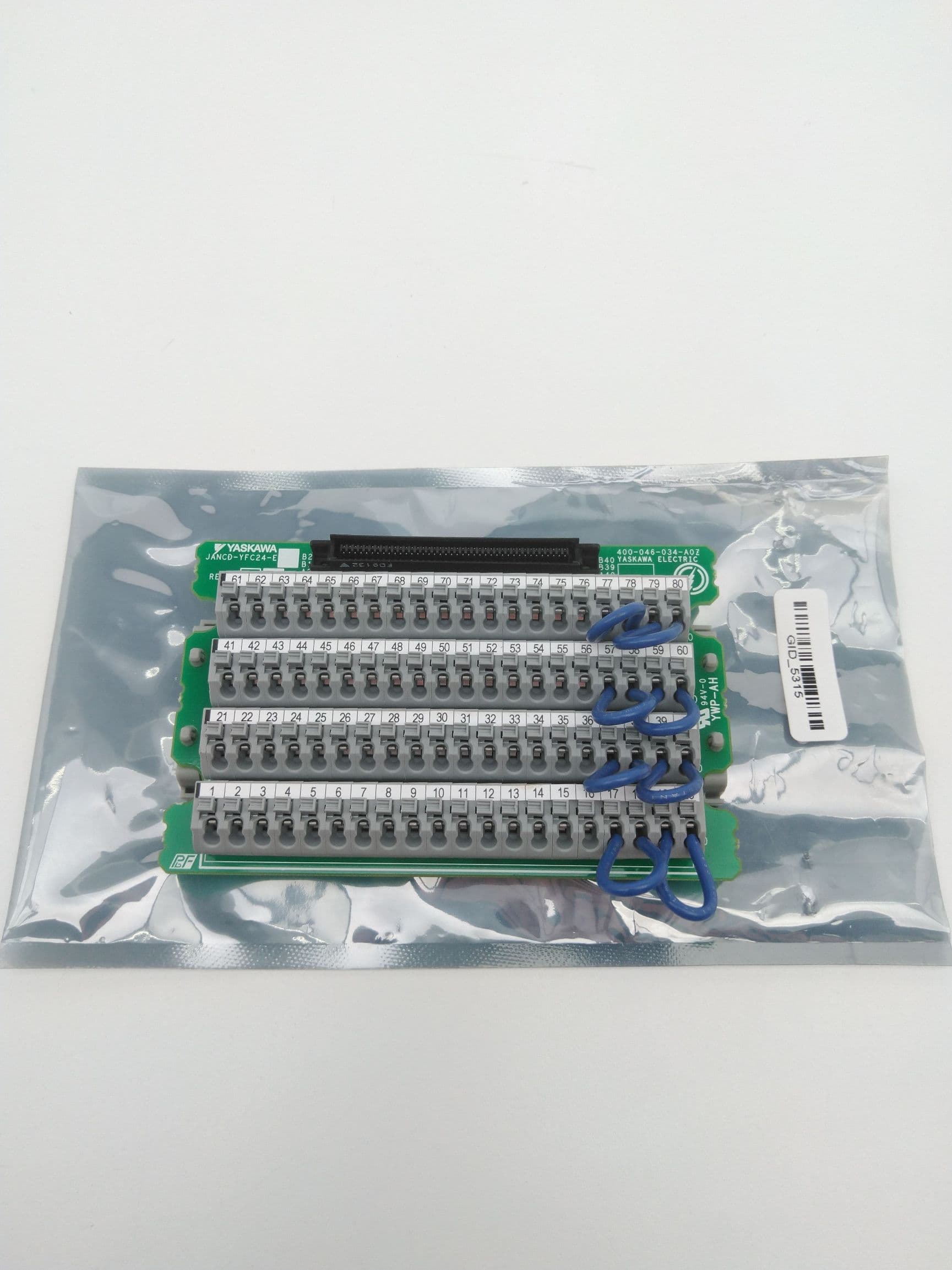 Yaskawa Motoman JANCD-YFC24-E Machine Safety Terminal Breakout Board, DX200