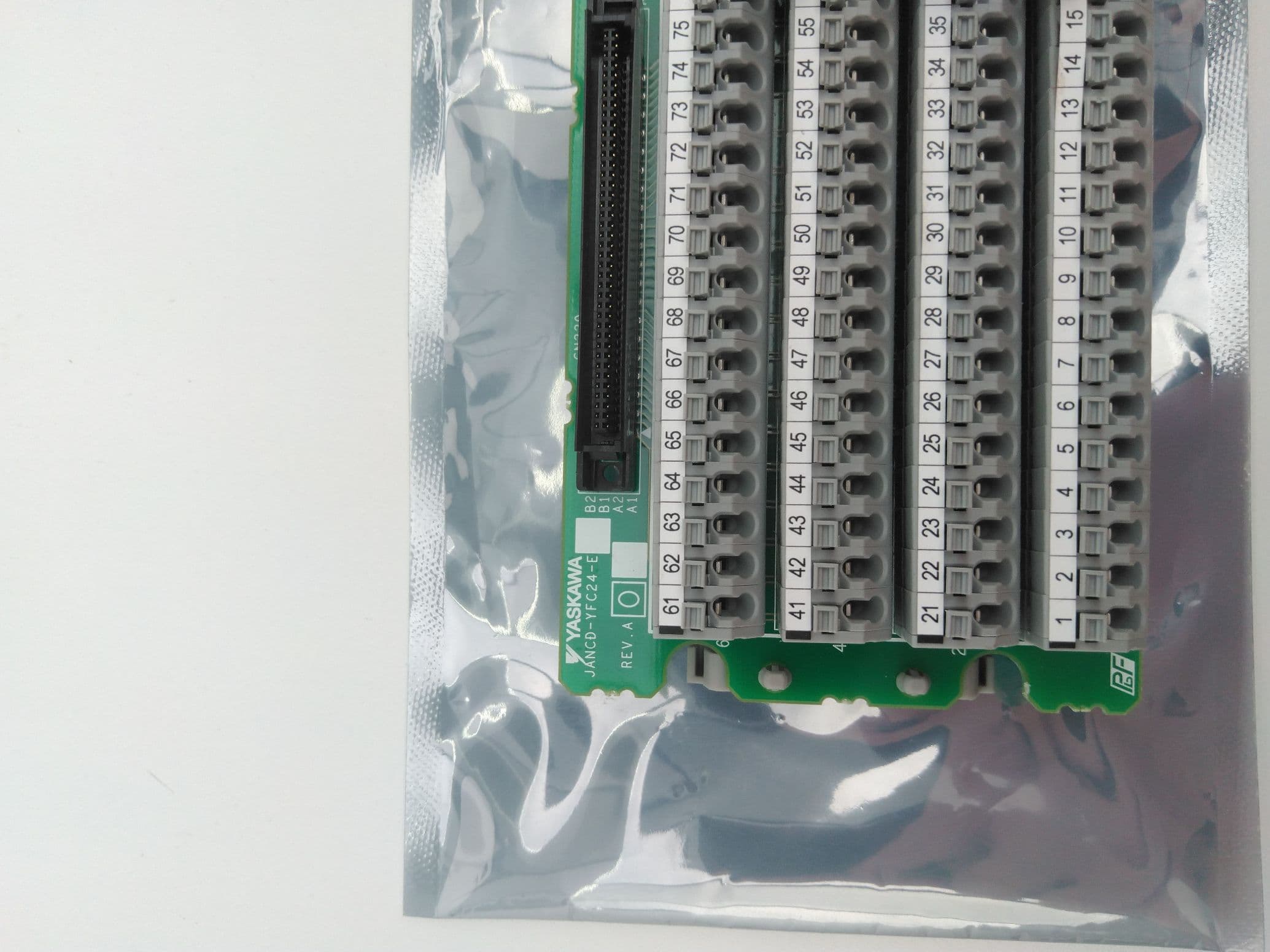Yaskawa Motoman JANCD-YFC24-E Machine Safety Terminal Breakout Board, DX200