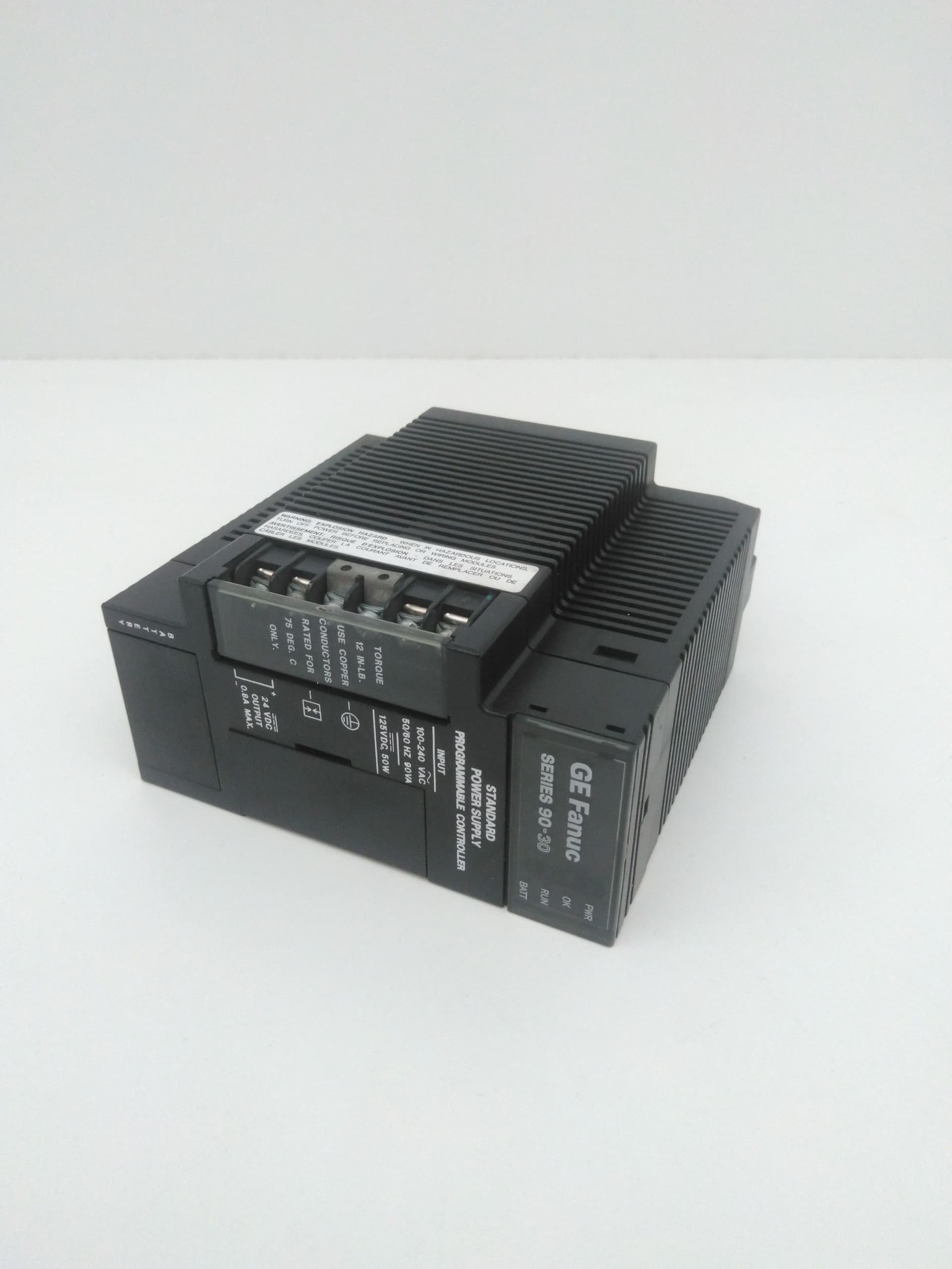 GE Fanuc IC693PWR321S Series 90-30 Power Supply Module 120/240VAC