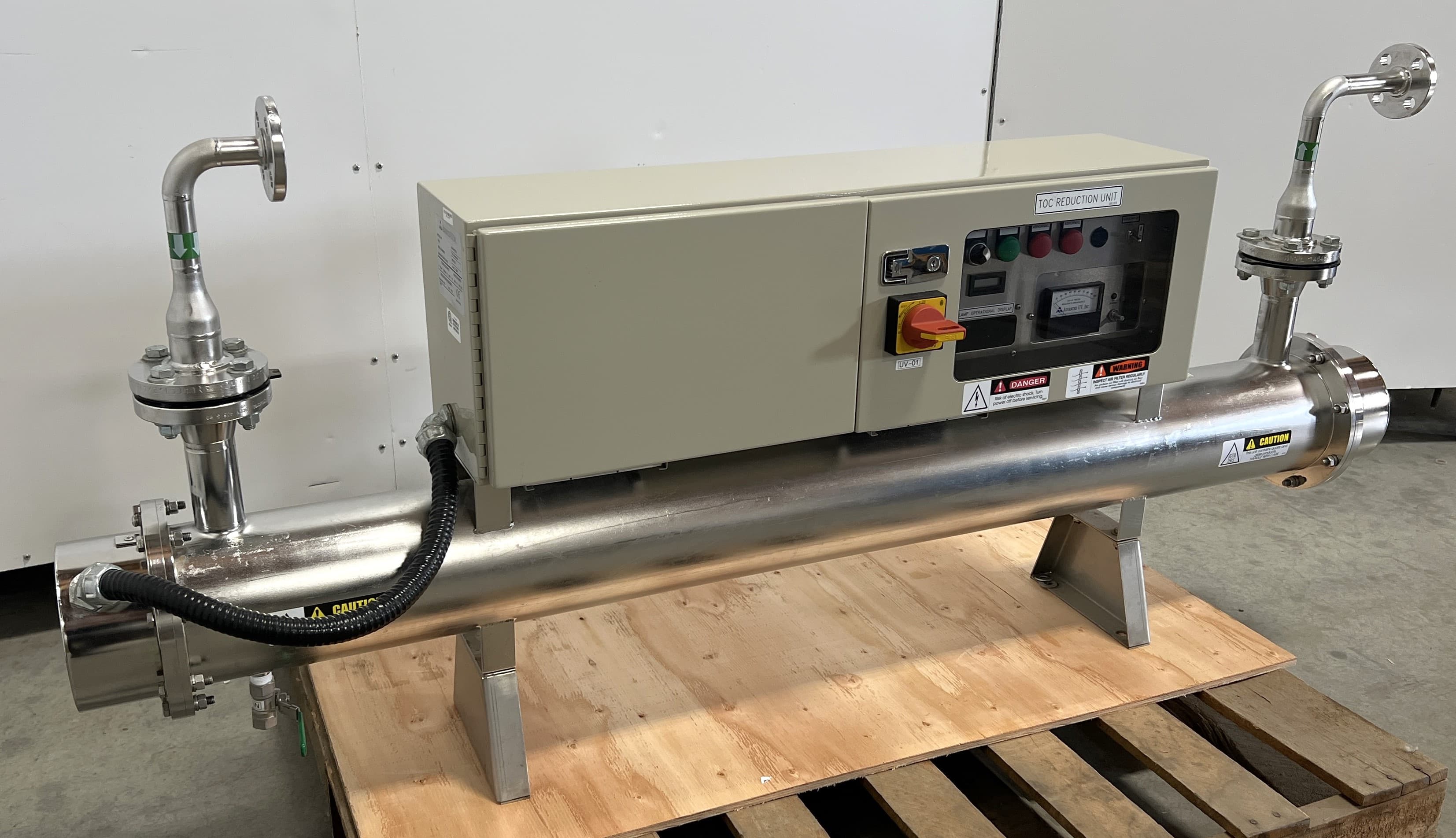 Advanced UV Inc AUV-800TOC Total Oxidizable Carbon (TOC) Reduction System