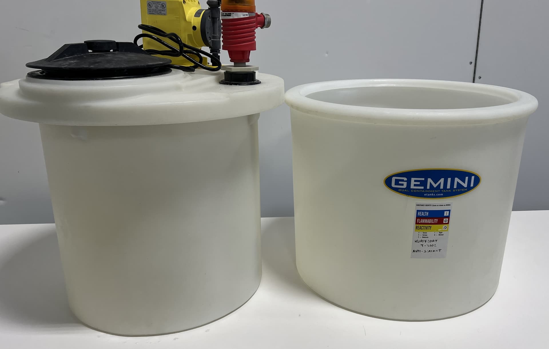 LMI P131-398T1 Metering Pump with Dosing Tank