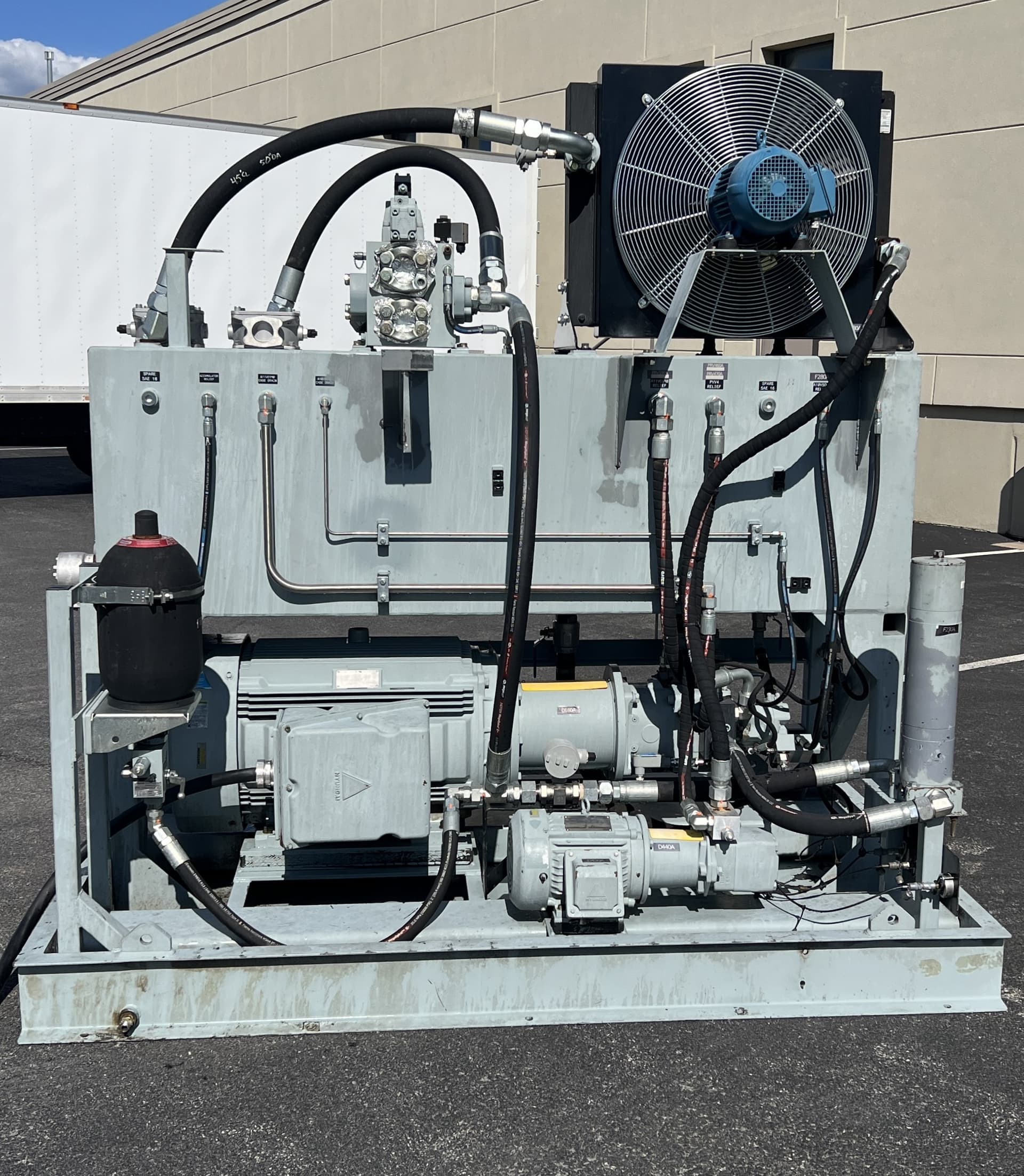 Womac Evolution Motion 0-90 GPM, 3500 PSI Variable Flow Hydraulic Power Unit