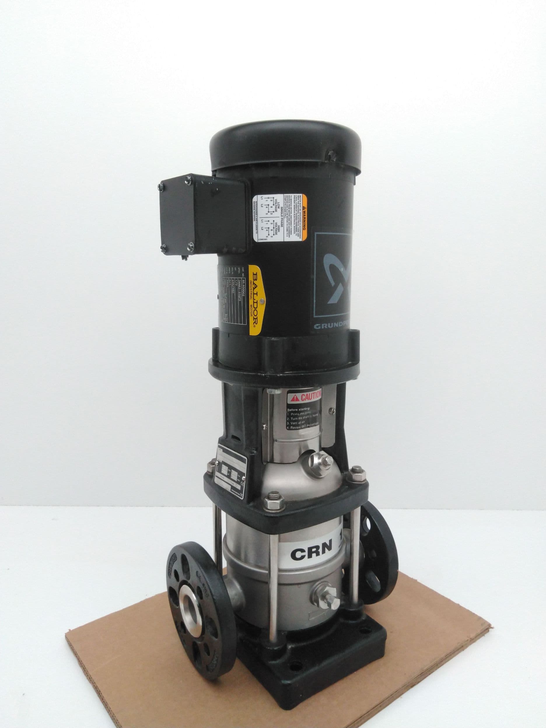 Grundfos CRN1-5 U-FGJ-G-V-HQQV Vertical Multistage Centrifugal Pump