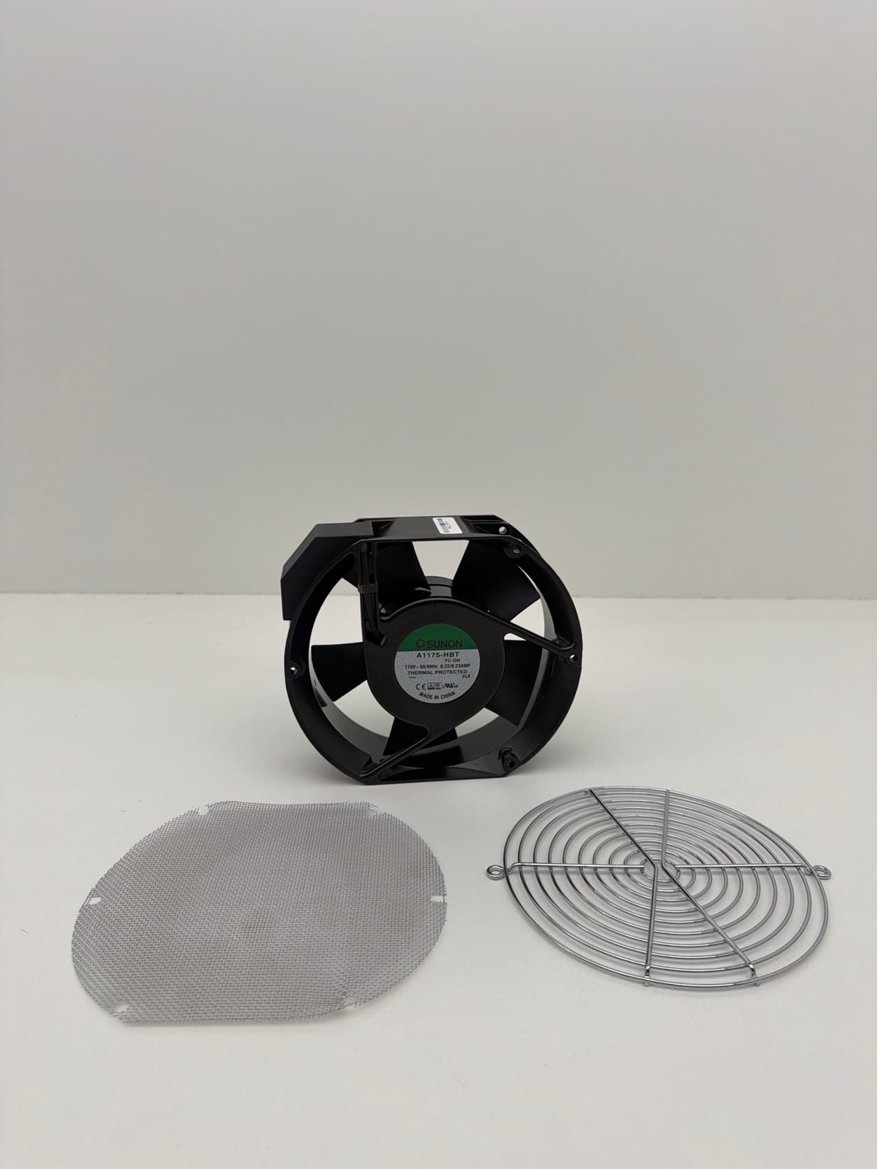 Sunon A1175-HBT TC.GN Axial Fan, 172mm, 115VAC, 50/60Hz, 0.22/0.23AMP