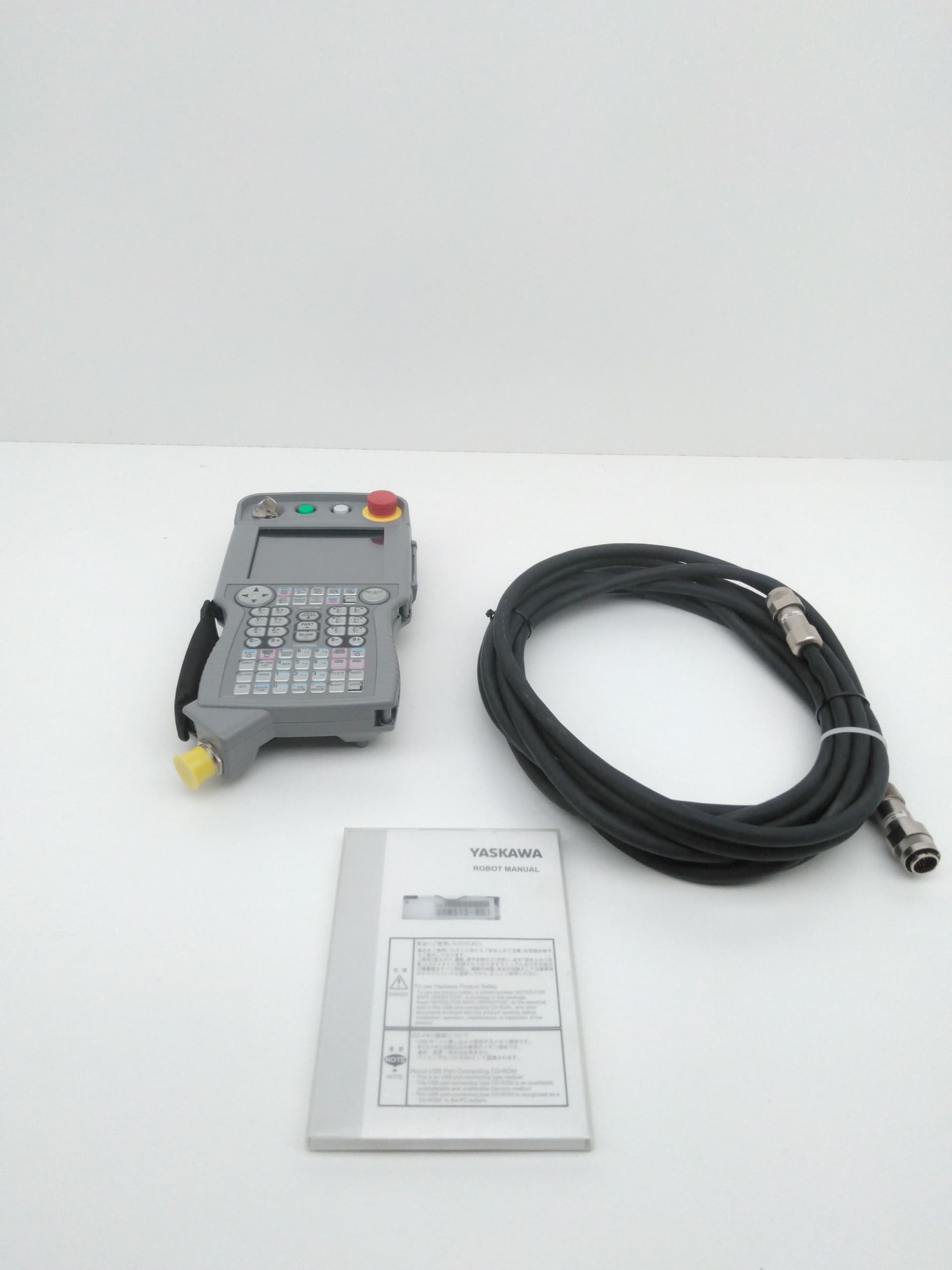 Yaskawa Motoman JZRCR-YPP21-1 DX200 Teach Pendant w/ 8m Cable