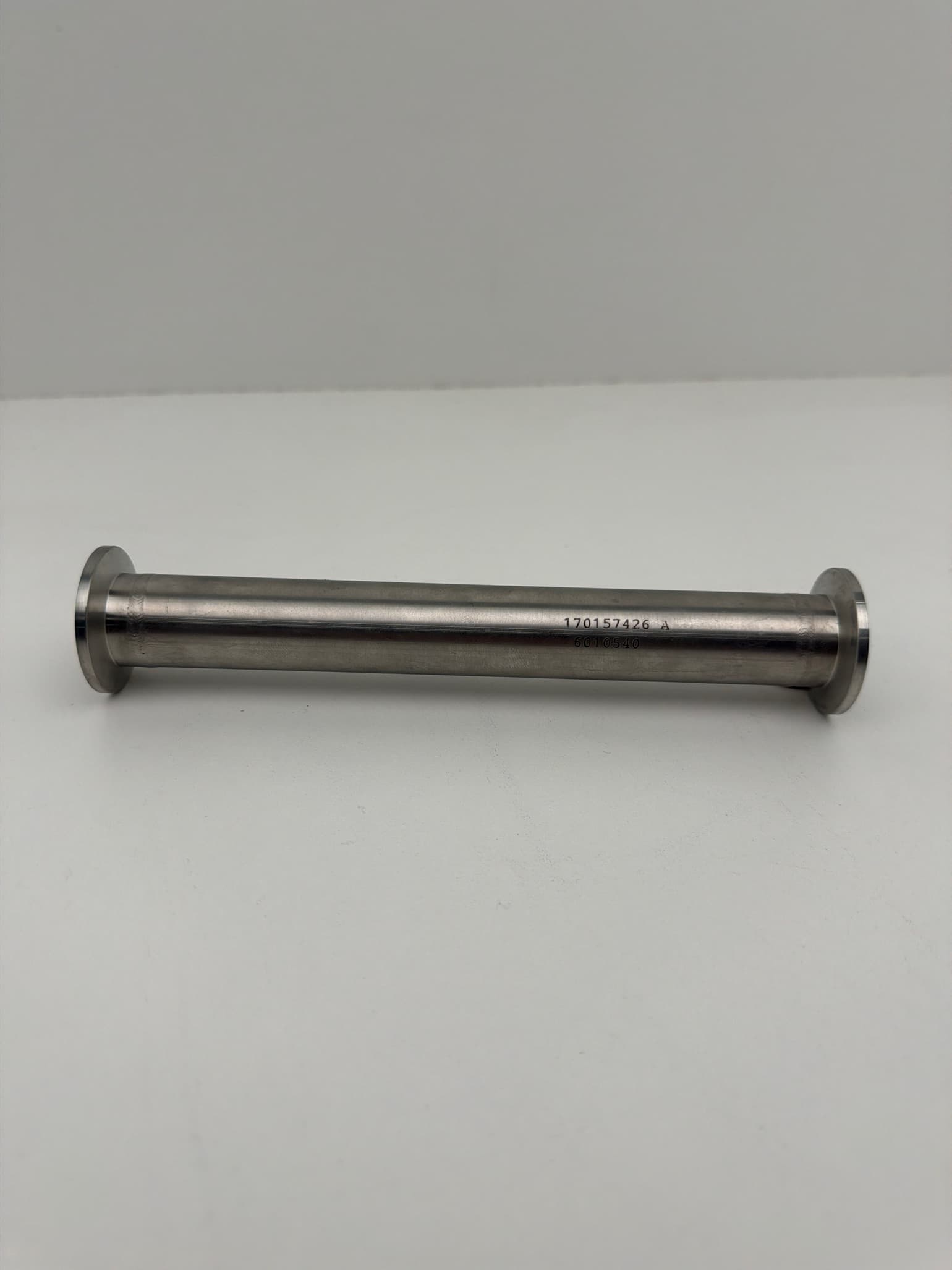 KF25 Full Nipple Stainless Vacuum Fitting, 8"