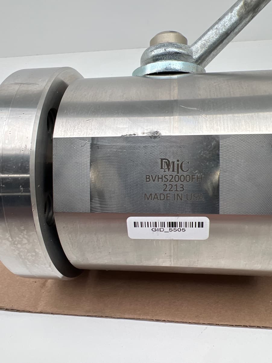 DMIC BVHS2000FH 2213 2", 6000 PSI, 316SS, Ball Valve