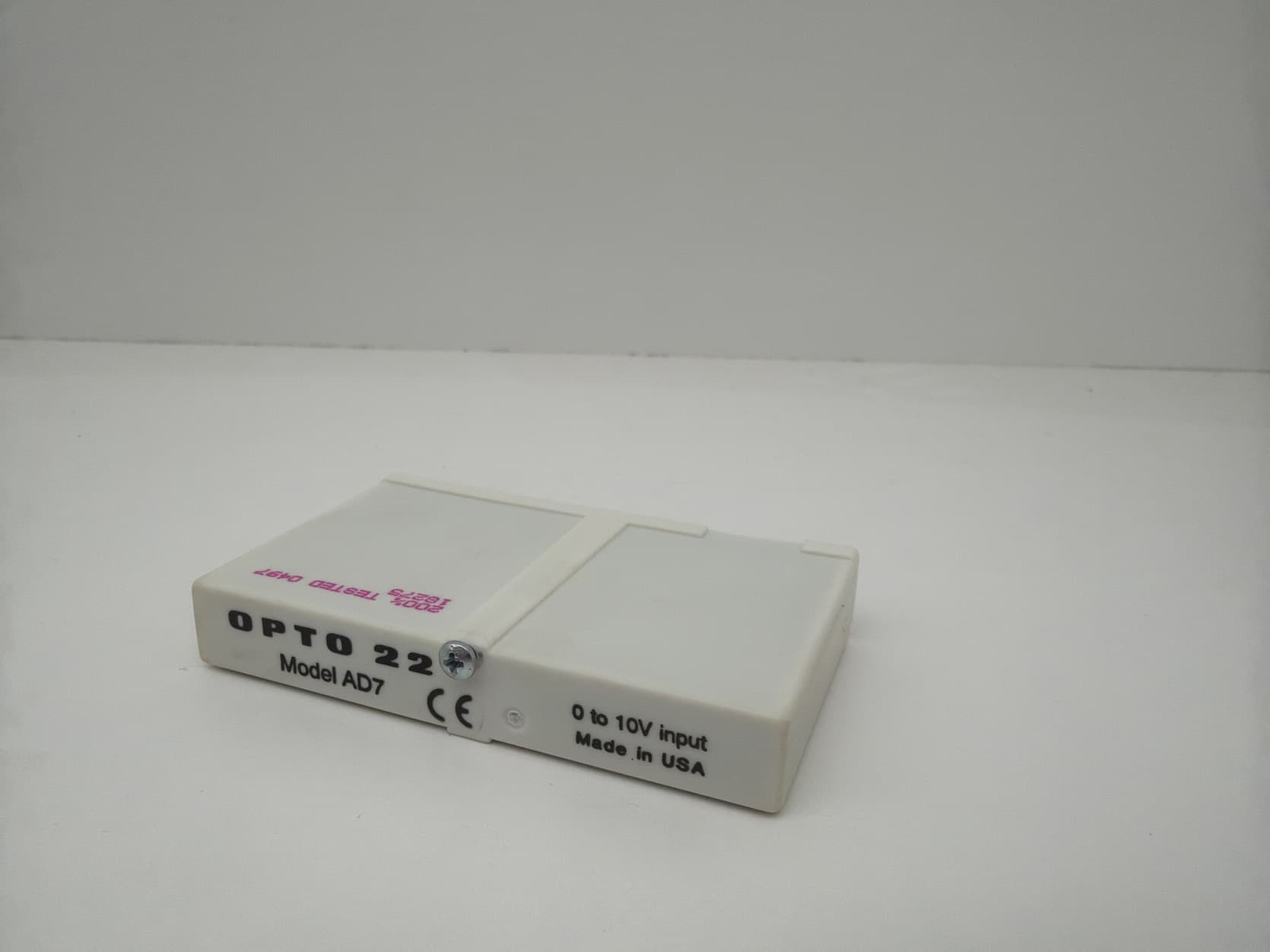 Opto 22 AD7 Analog Input Module 0 to 10V Input