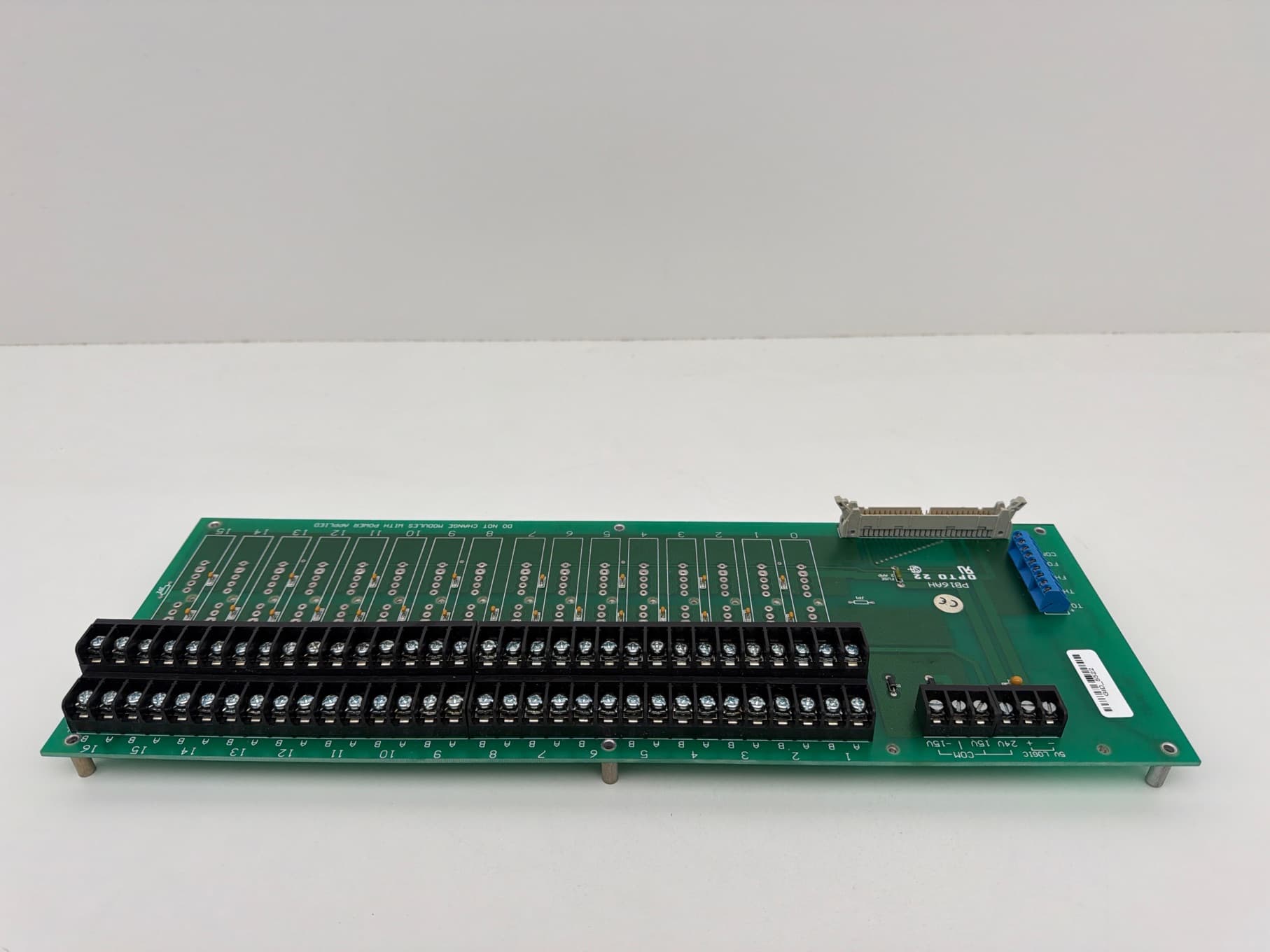 Opto 22 PB16AH 16-Channel Analog Mounting Rack G1 I/O