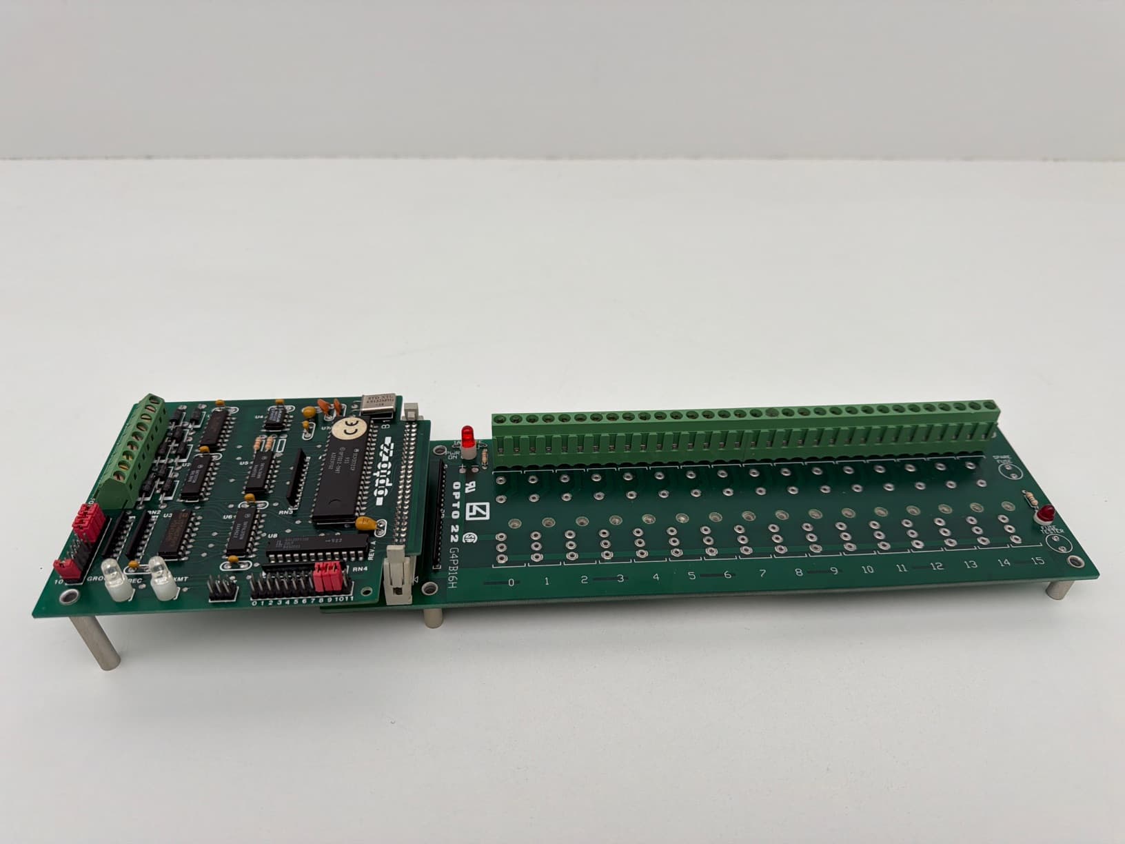 Opto 22 G4PB16H 16-Channel G4 I/O Rack with Optomux B1 Brain Board