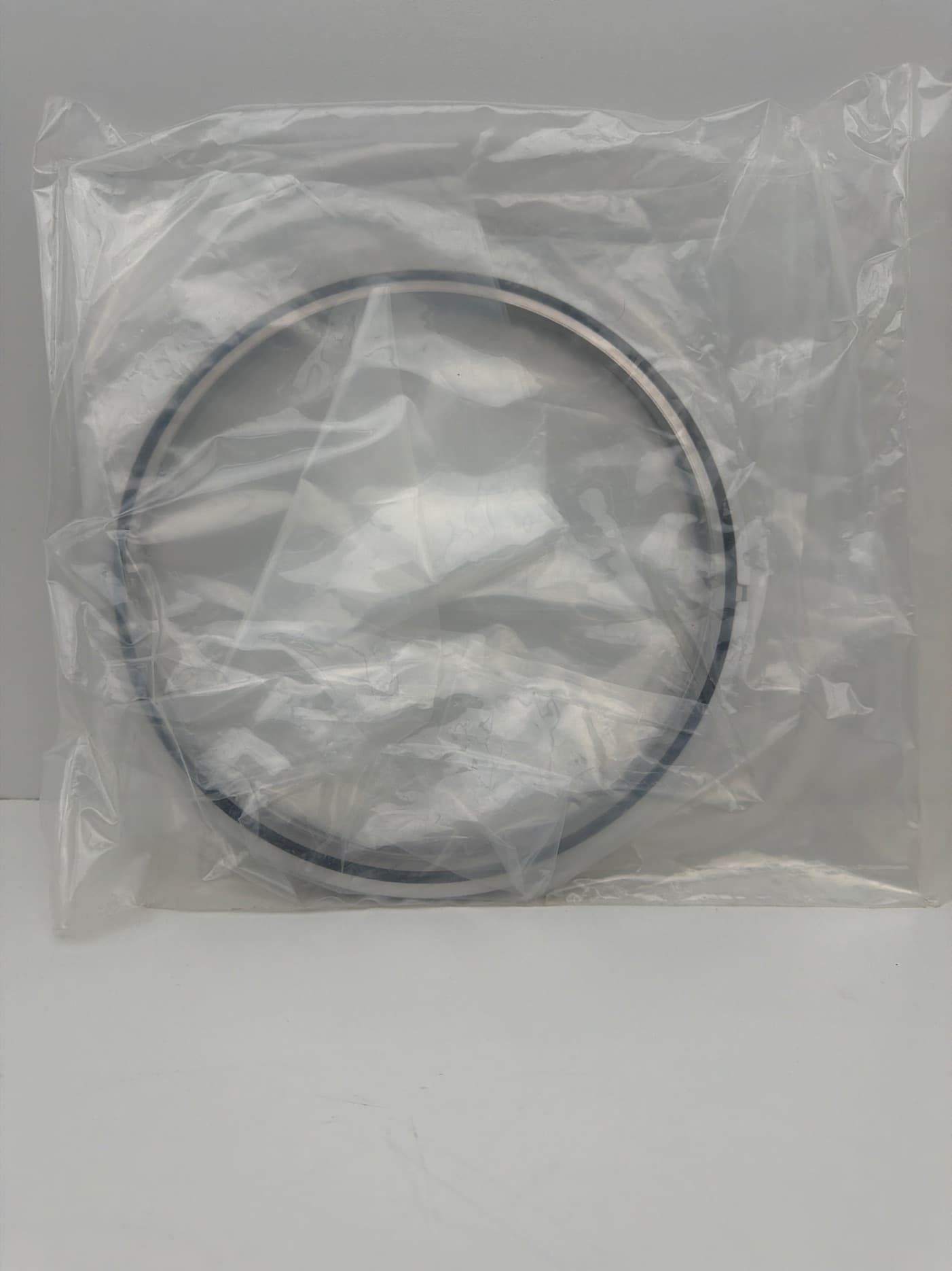 Centering Ring ISO-MF NW200 Aluminum with Buna-N O-Ring Vacuum Fitting Seals
