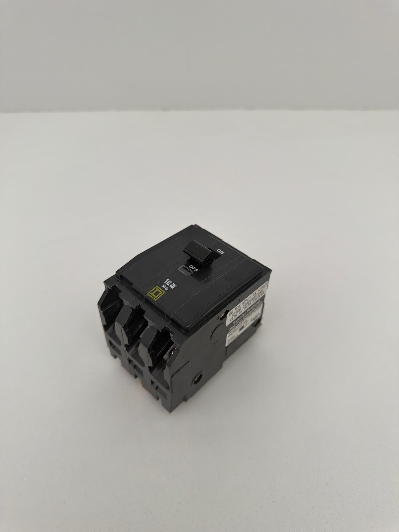 Square D QOB3505238 Circuit Breaker, 50A, 3 pole, 120/240VAC, 10kA, Bolt-on