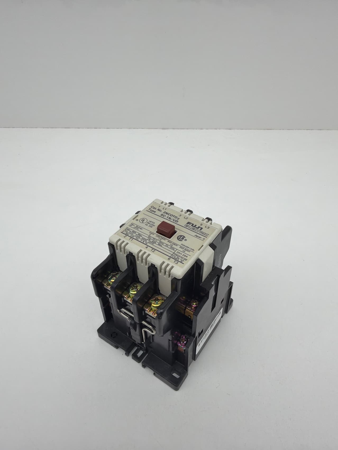 Fuji Electric 2NCOTO SC-1N/UD Contactor, 110-120V Coil