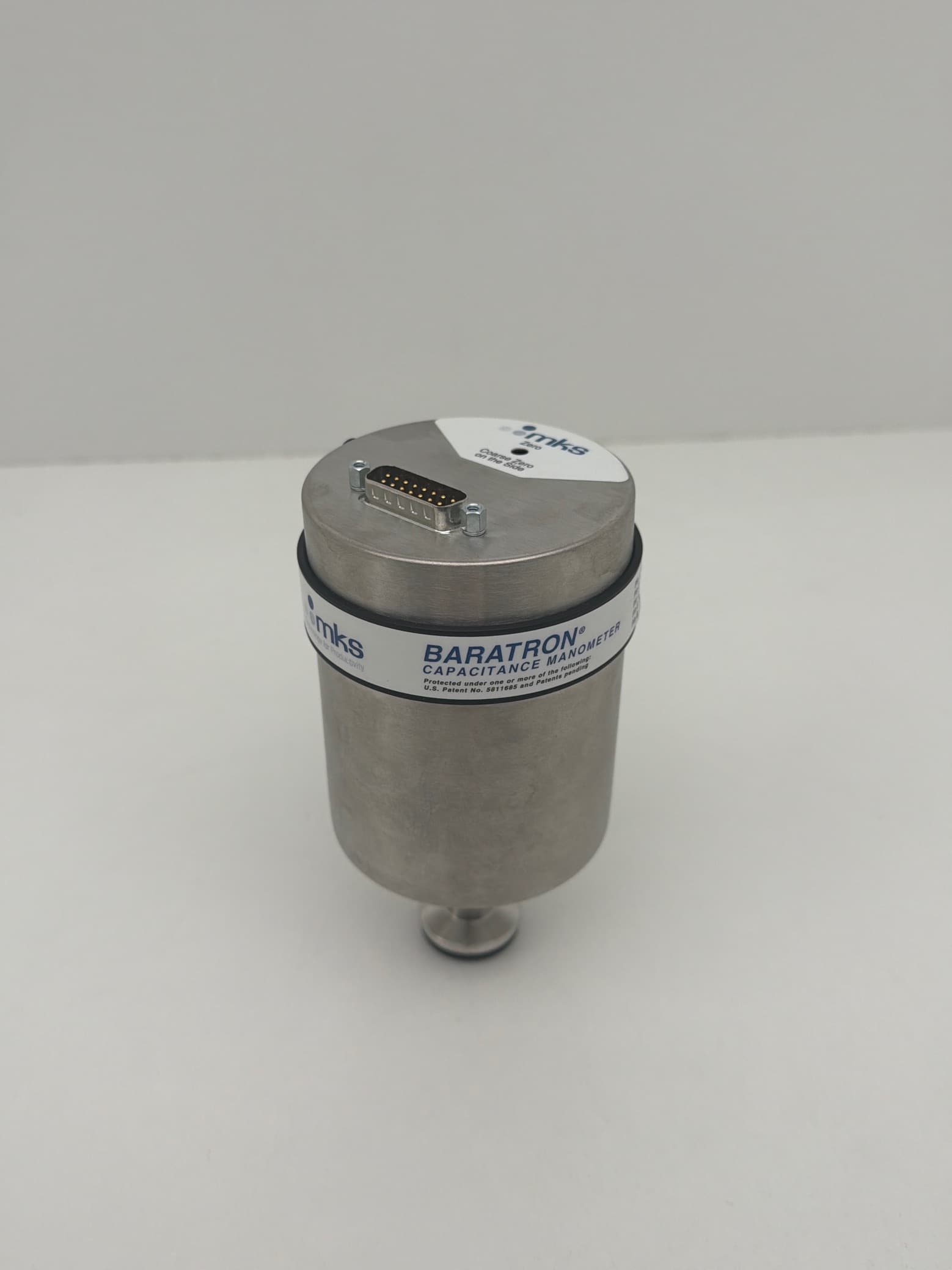 MKS Instruments 627F.1TDD5B Baratron Heated Capacitance Manometer 0.1 Torr NW16