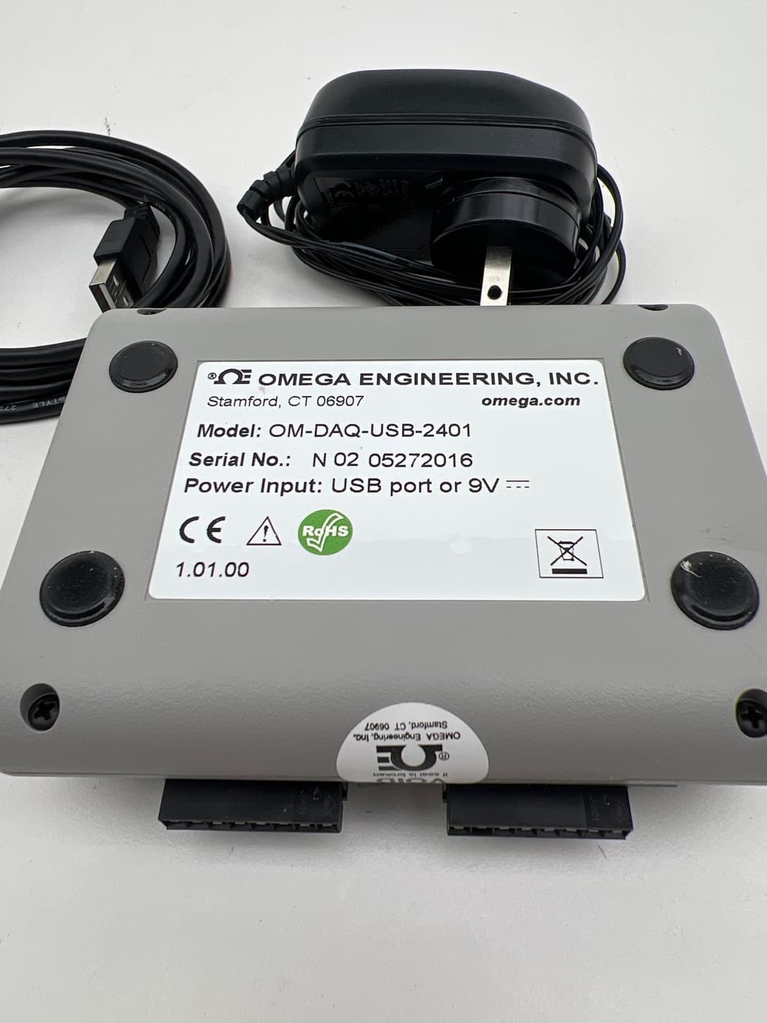 Omega OMB-DAQ-USB-2401 USB Thermocouple/Voltage Input Data Acquisition Module