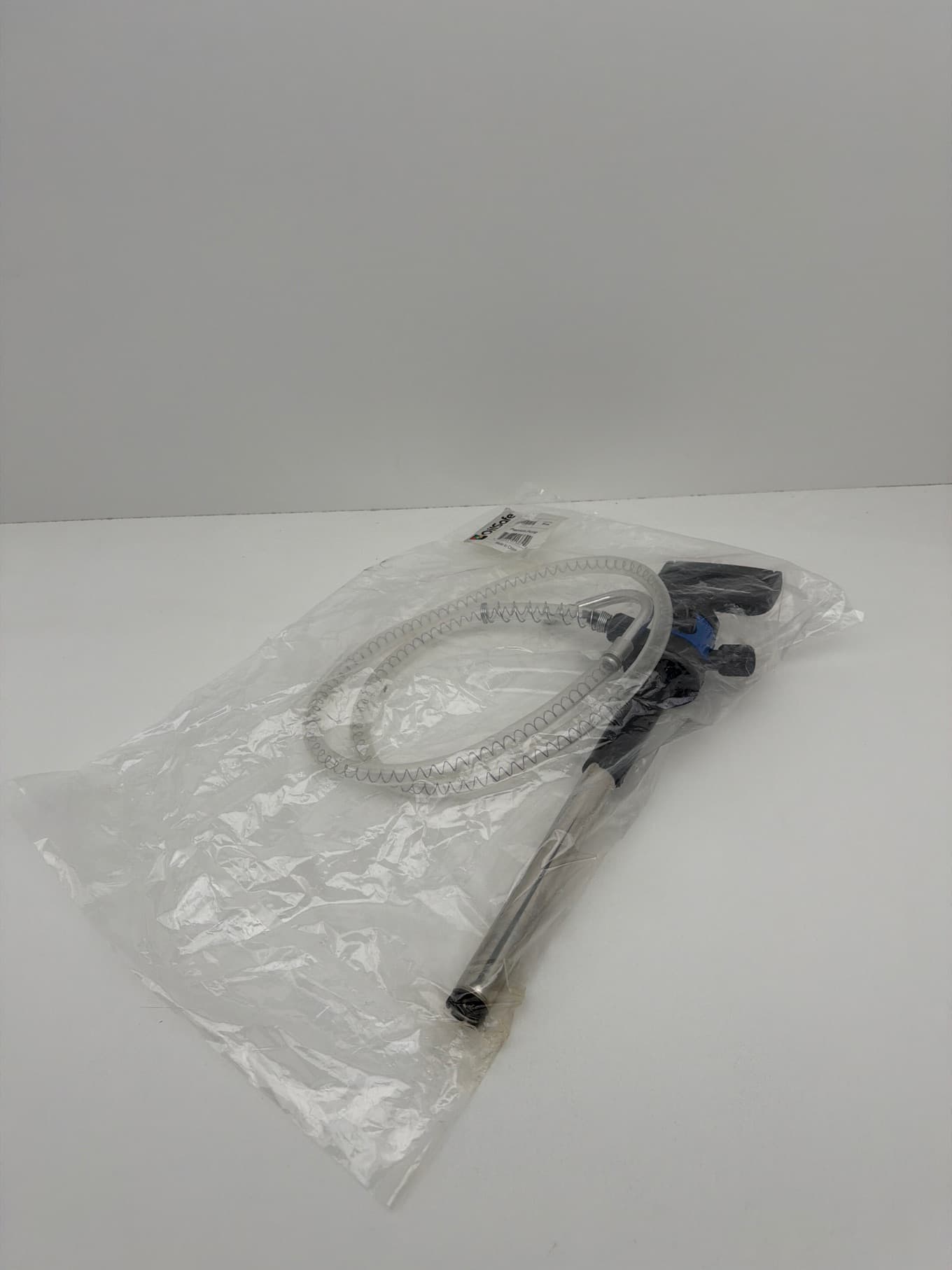 OilSafe 102302 Lubrication Transfer Premium Hand Pump, Blue, ISO 680 w/ Hose