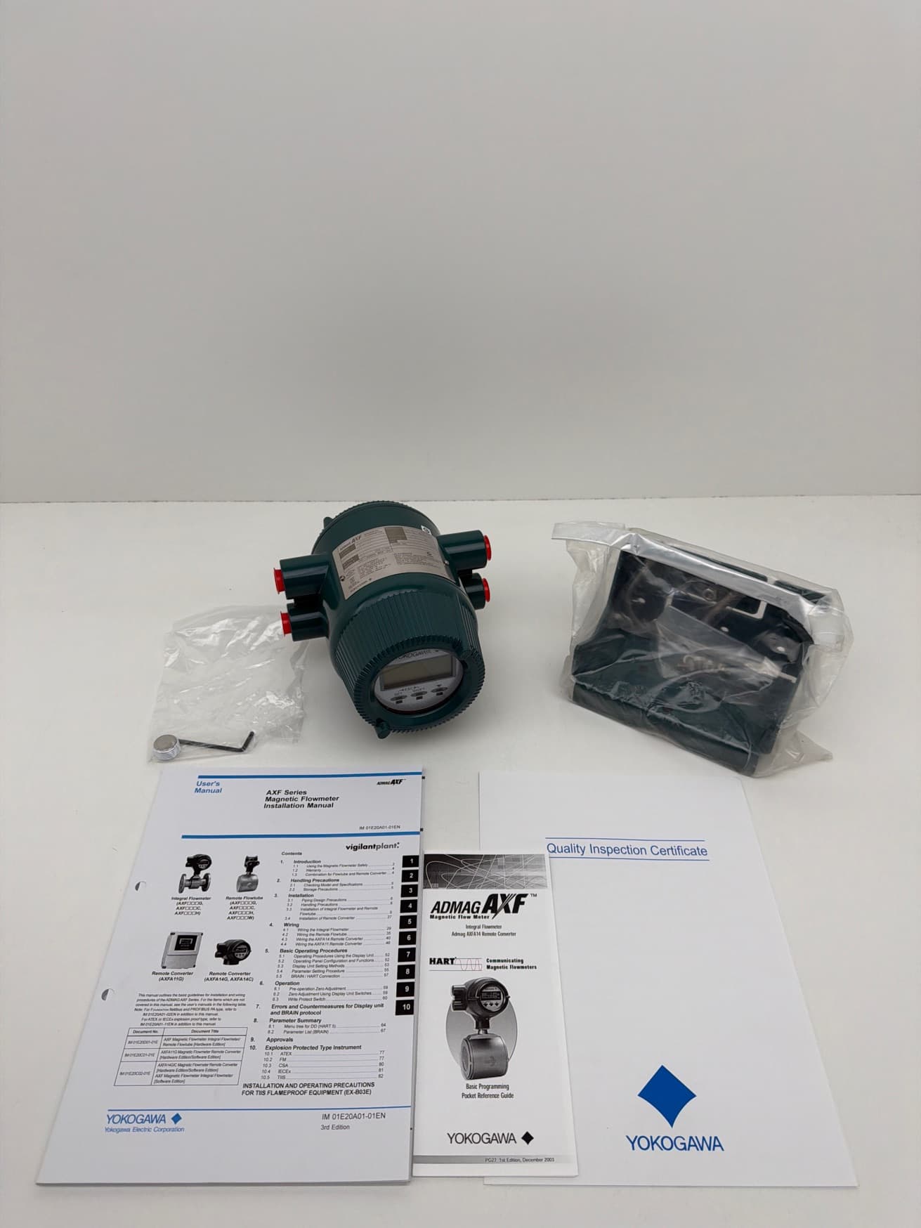 Yokogawa AXFA14C-E2-21/FF1/SCT Magnetic Flowmeter Remote Converter