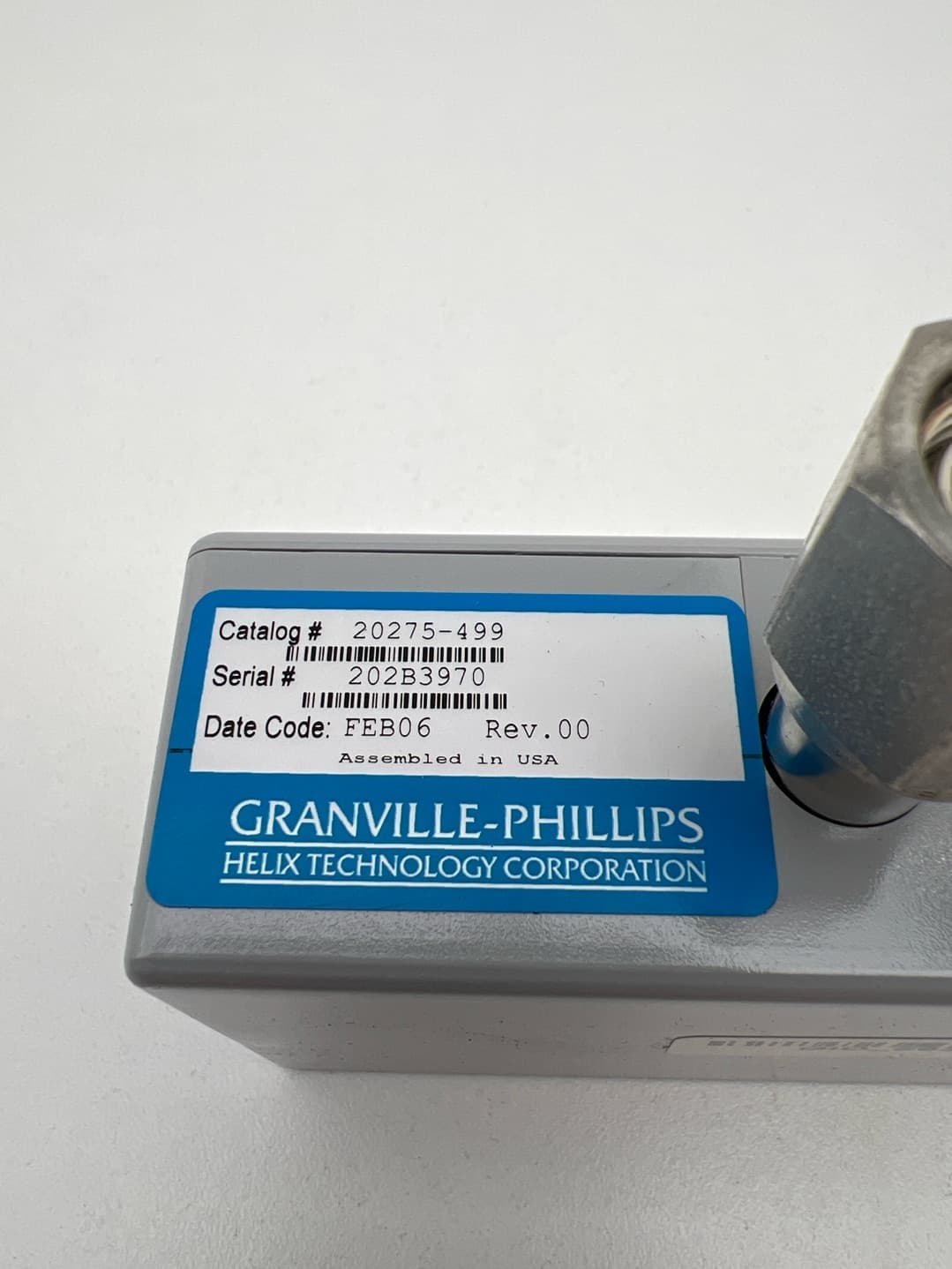 Granville Phillips 20275-499 Mini Convectron Gauge -- VCR