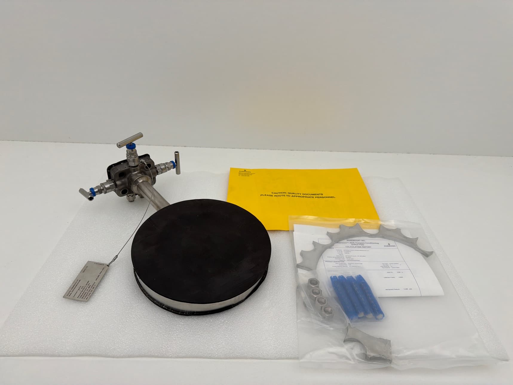 Rosemount 405C 405CS060N065D3WC Compact Conditioning Orifice Plate 6"