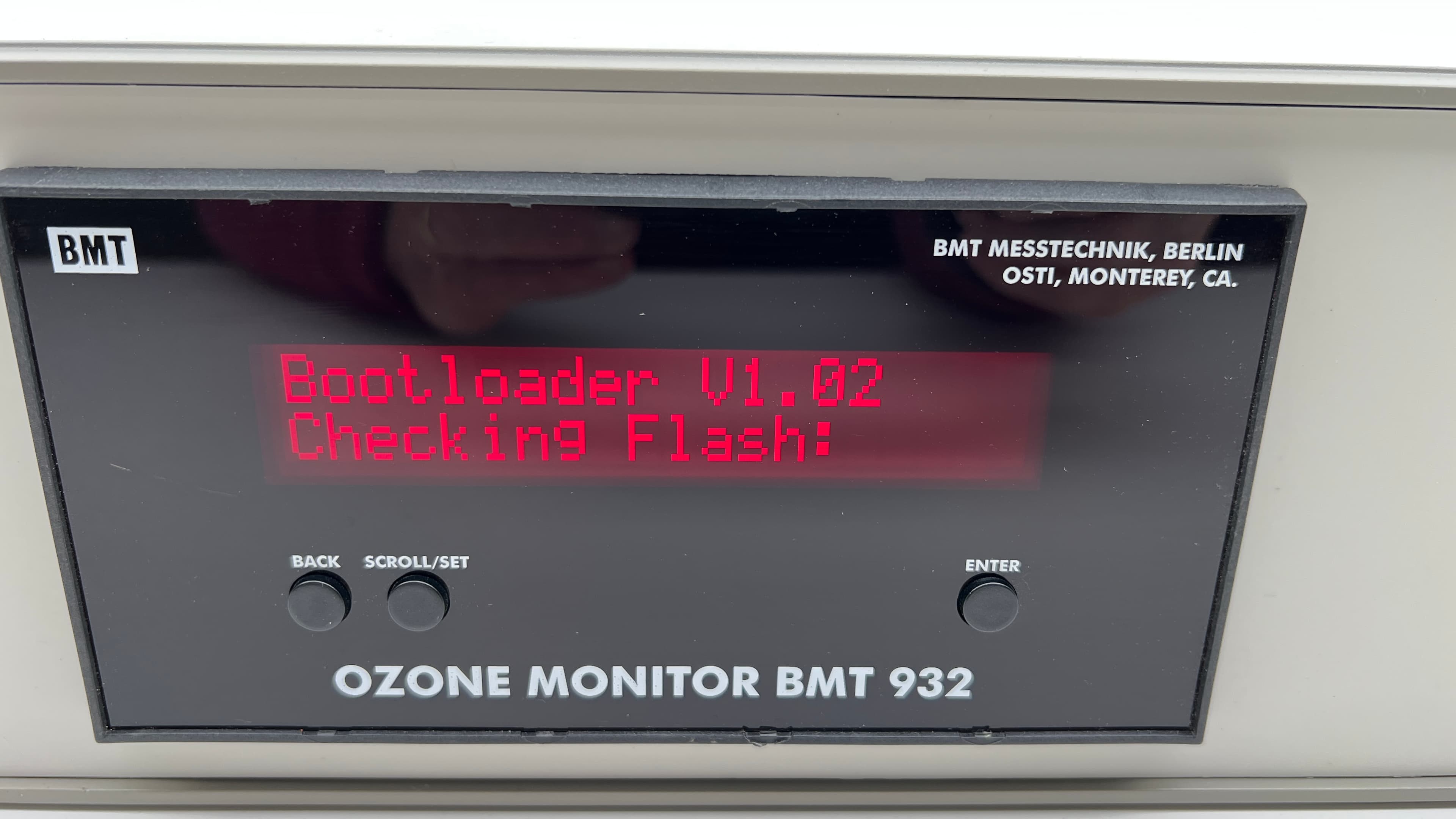 BMT Messtechnik BMT 932 Ozone Monitor
